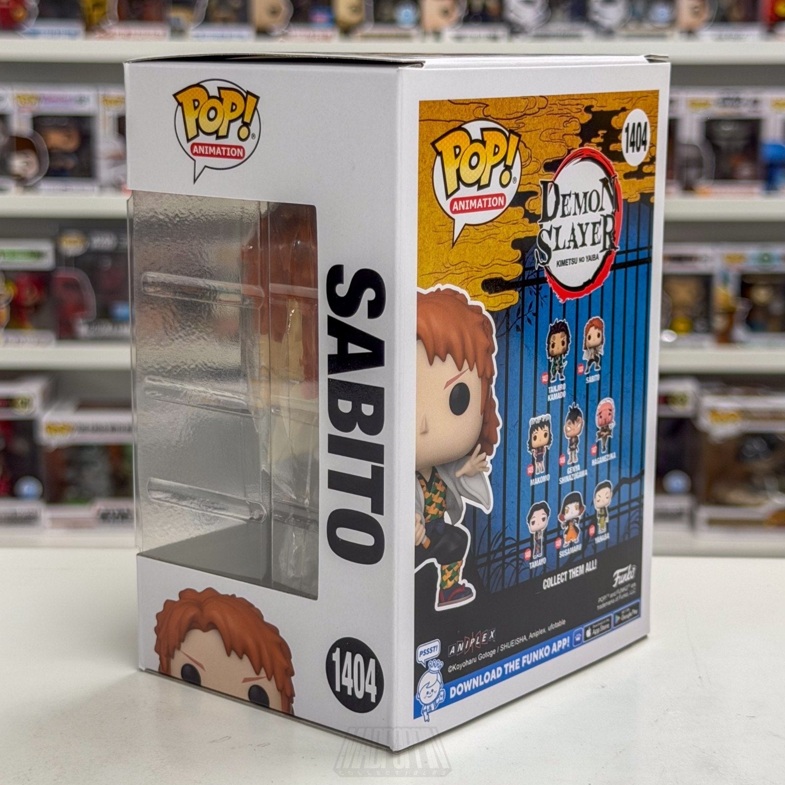 Funko Pop Anime Demon Slayer Kimetsu no Yaiba Sabito 1404 Japanese Manga Figure