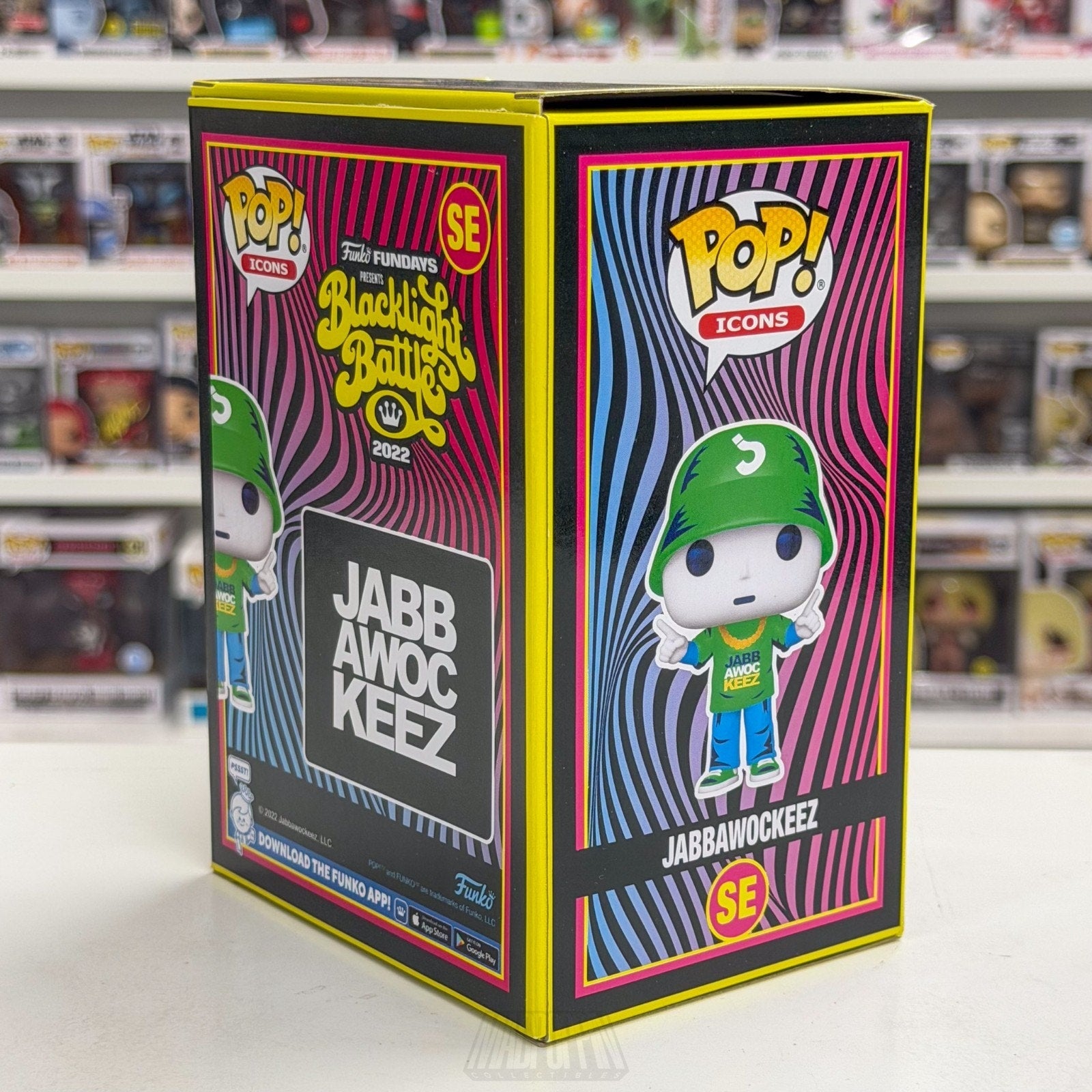 Funko Pop Fundays Blacklight Battle Jabbawockeez SE Dance Crew Toy Vinyl Figure
