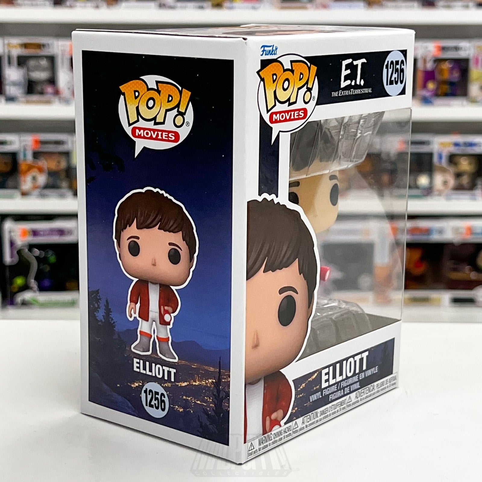 Funko Pop Movies ET The Extra-Terrestrial Elliott w/Flashlight 1256 Vinyl Figure