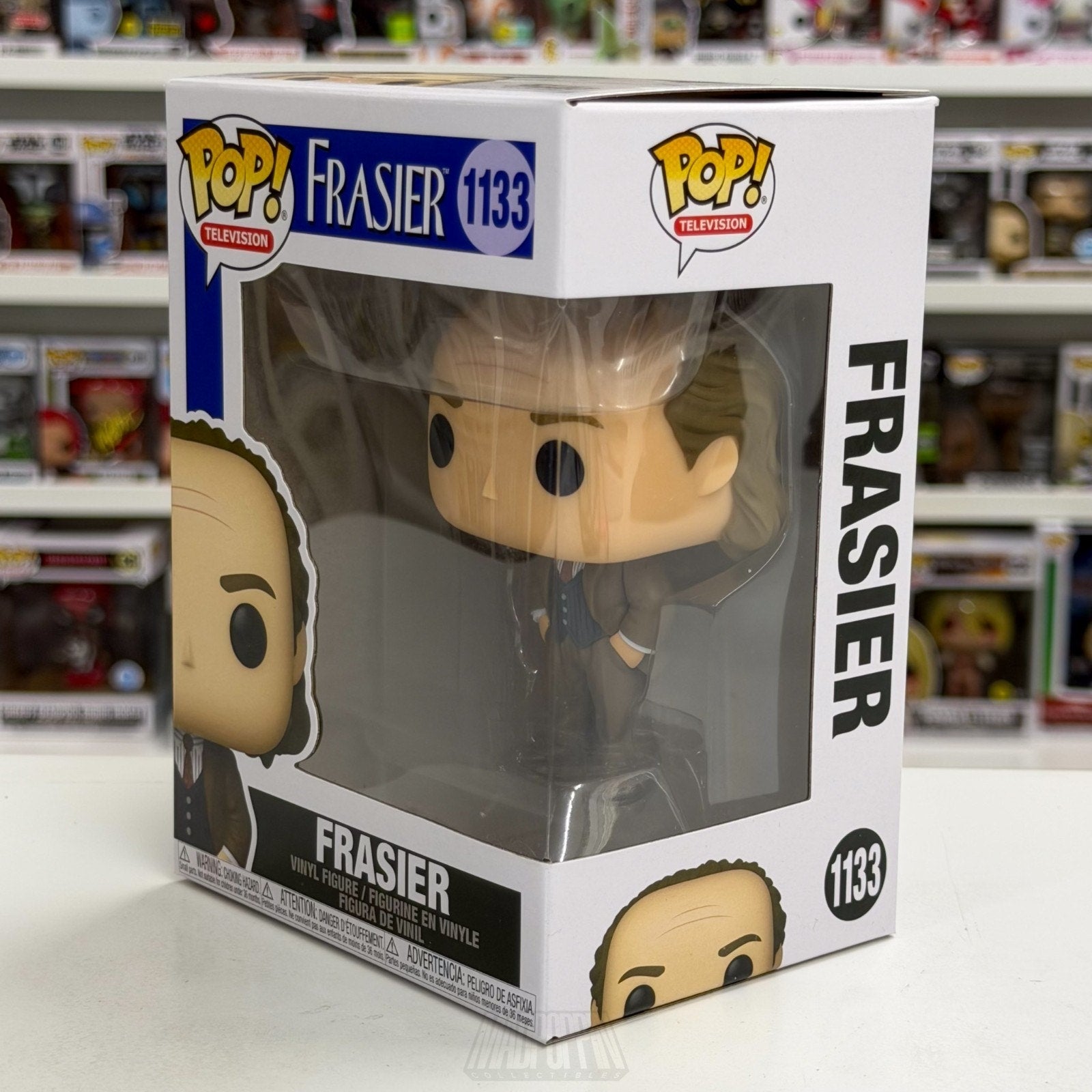 Funko Pop TV Frasier Crane 1133 NBC Sitcom Cheers Spin-Off Psychiatrist Figure