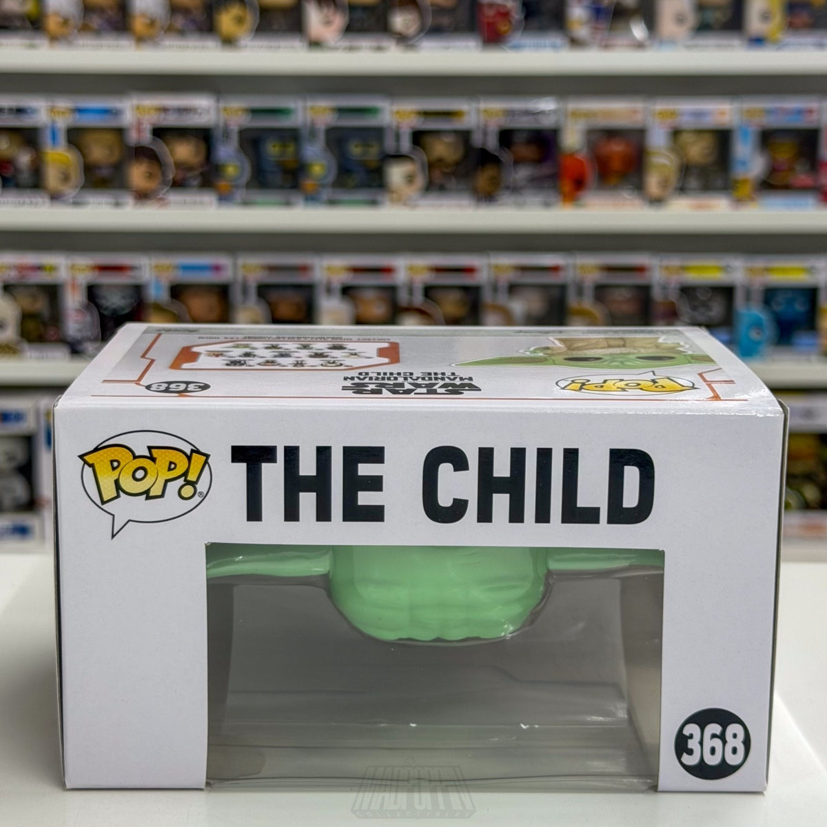 Funko Pop Star Wars Mandalorian The Child Grogu 368 Baby Yoda Toy Vinyl Figure