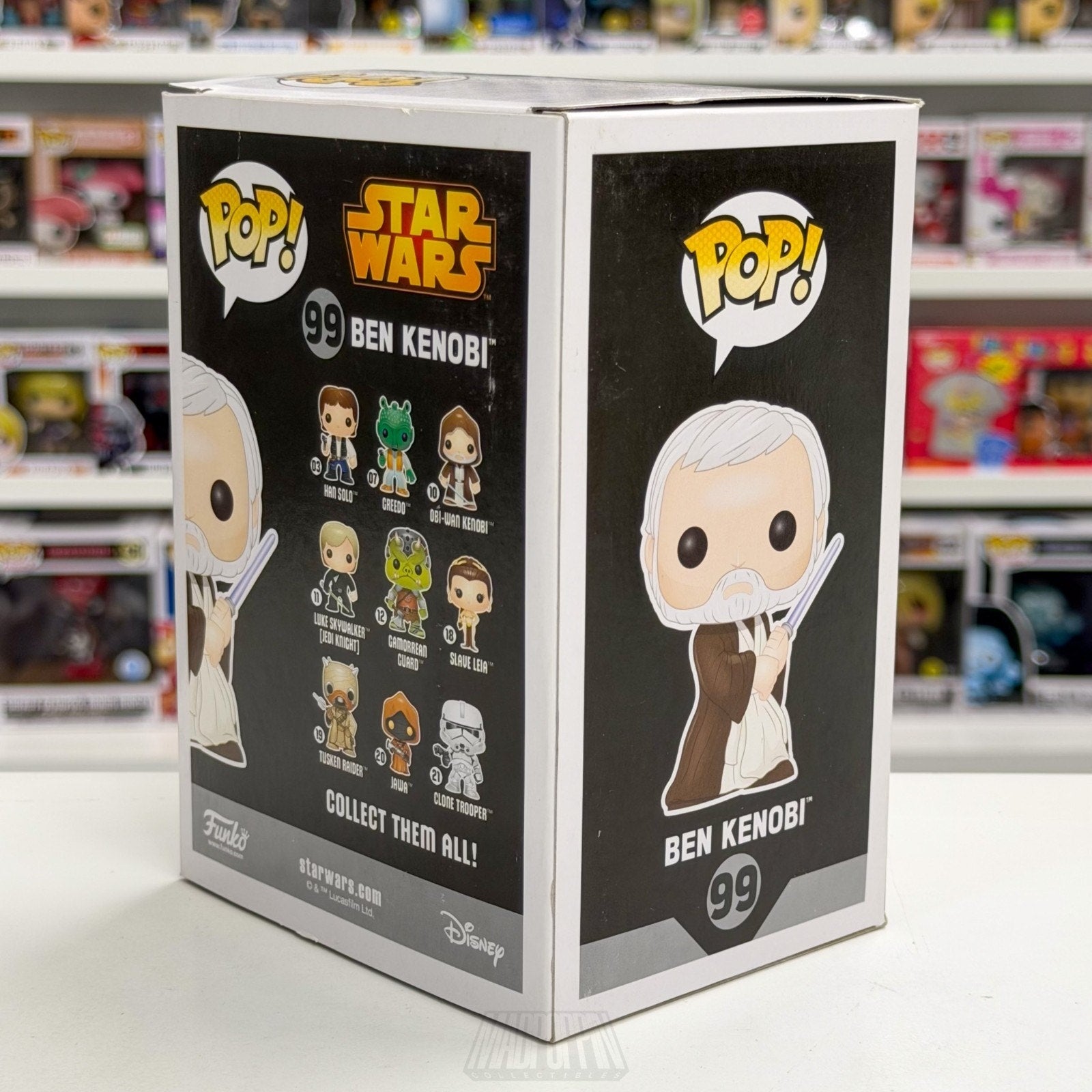 Funko Pop Star Wars Ben Kenobi Smuggler's Bounty 99 Jedi Knight Toy Vinyl Figure