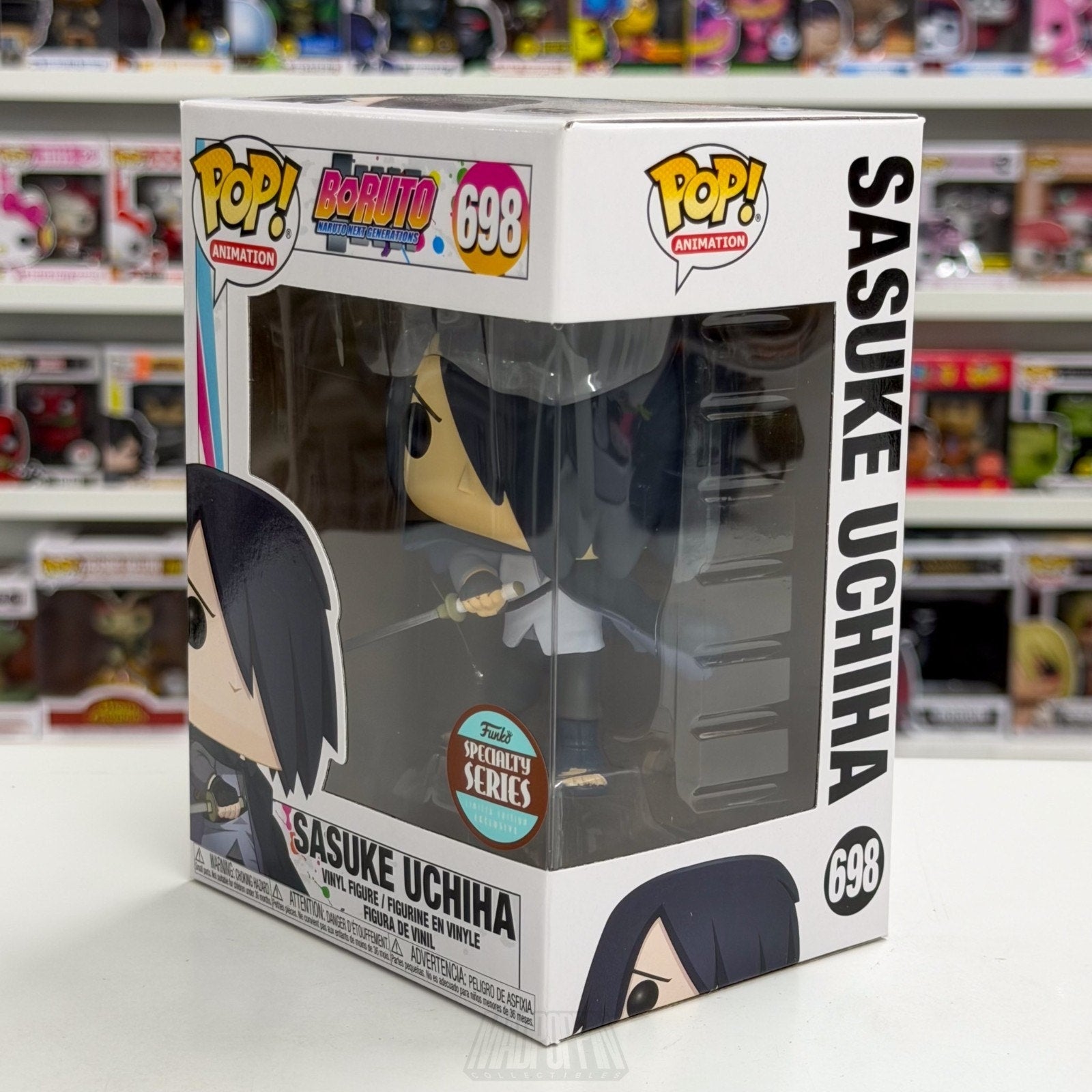 Funko Pop Anime Boruto Naruto Next Generations Sasuke Uchiha 698 Vinyl Figure