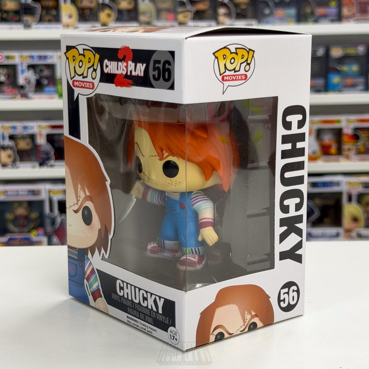 Funko Pop Movies Childs Play 2 Chucky 56 Good Guy Doll Horror Toy Vinyl Figure