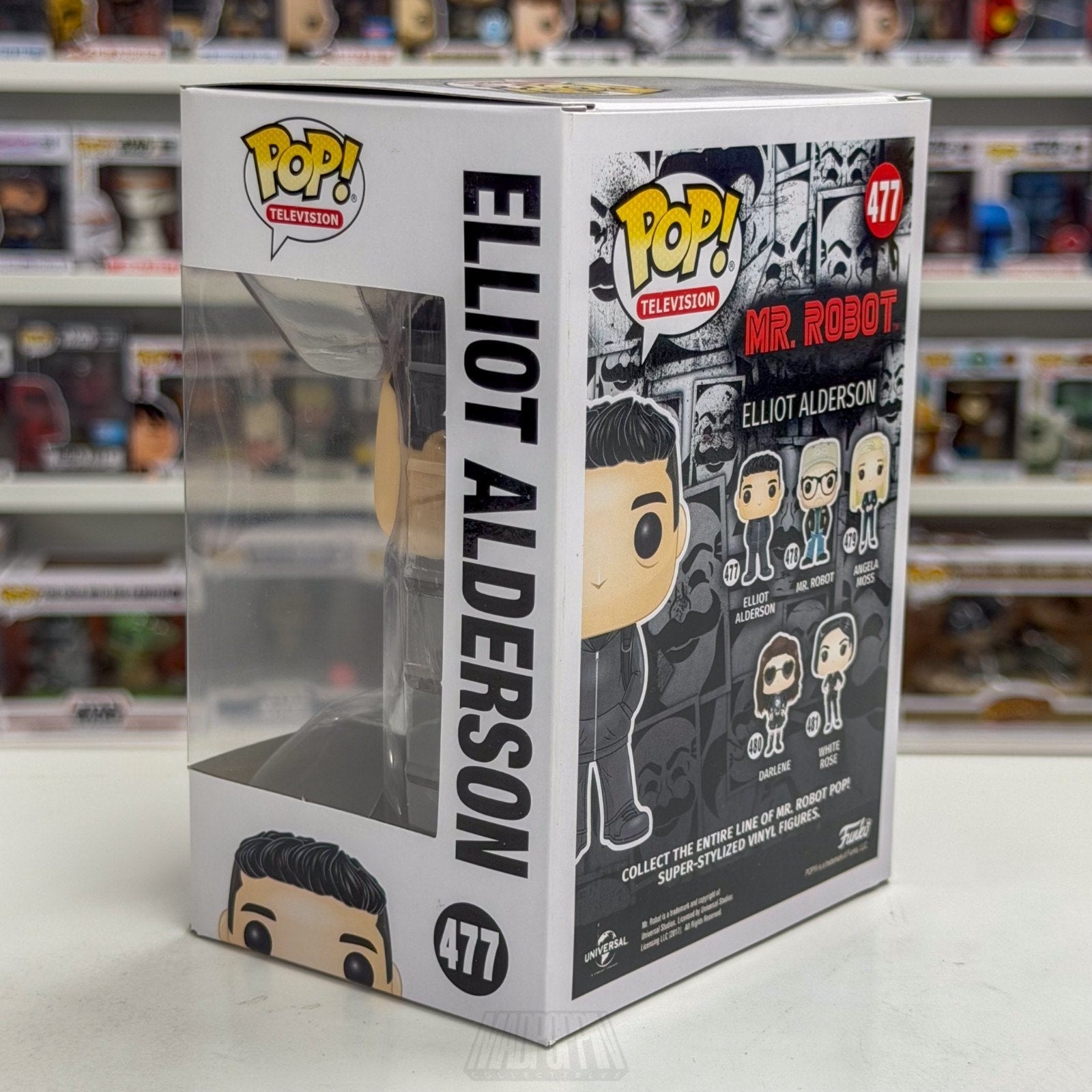 Funko Pop TV Mr Robot Elliot Alderson Cybersecurity Hacker Drama Vinyl Figure