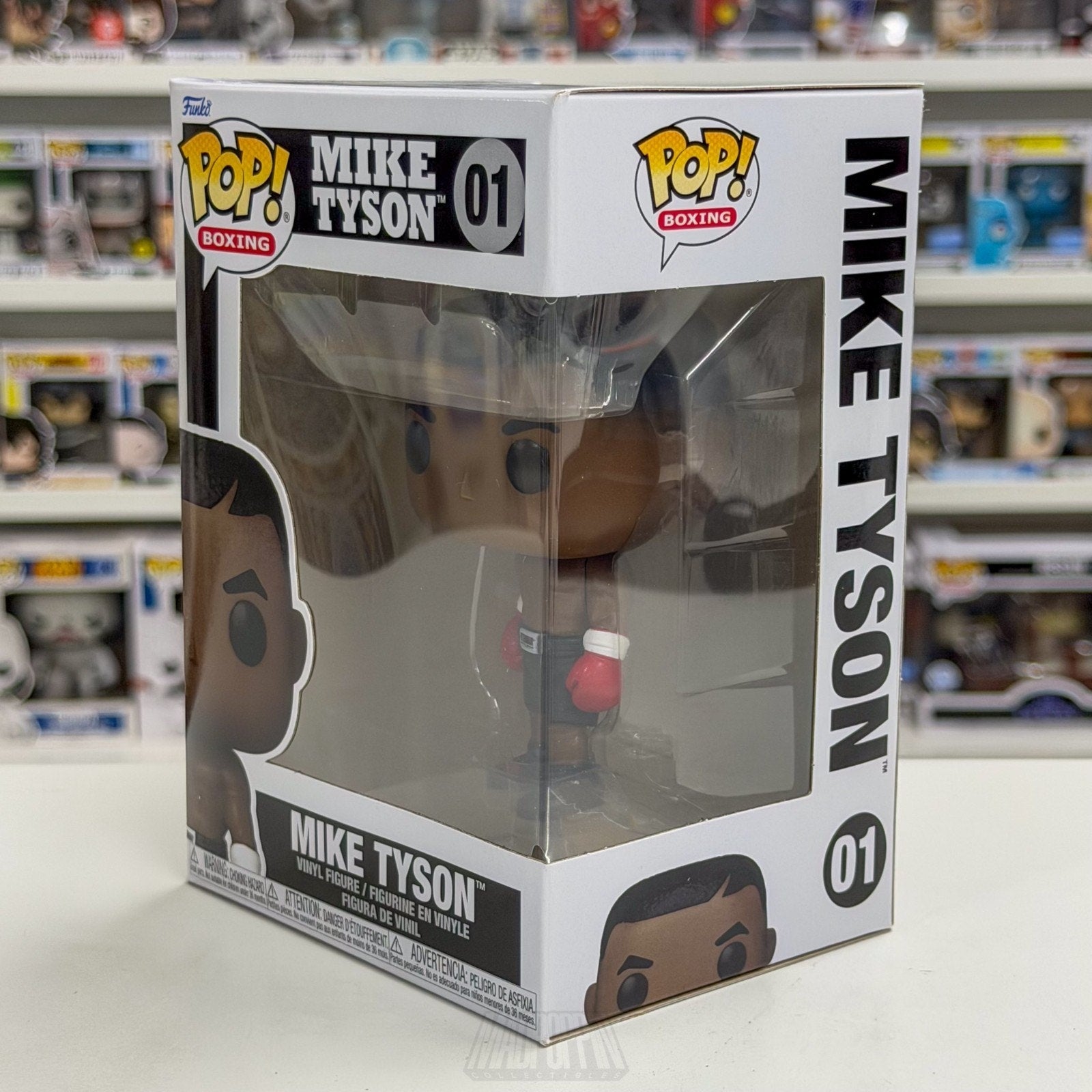 Funko Pop Boxing Iron Mike Tyson 01 Kid Dynamite Heavyweight Champ Vinyl Figure
