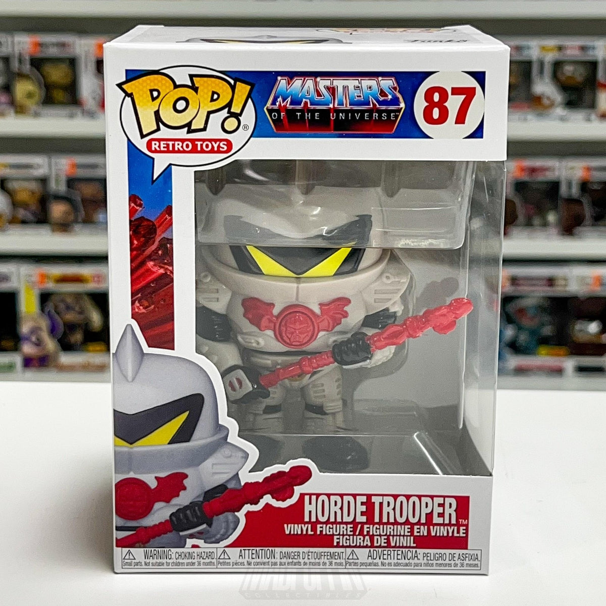 Funko Pop Masters of the Universe Horde Trooper 87 Retro Toys Vinyl Figure MOTU