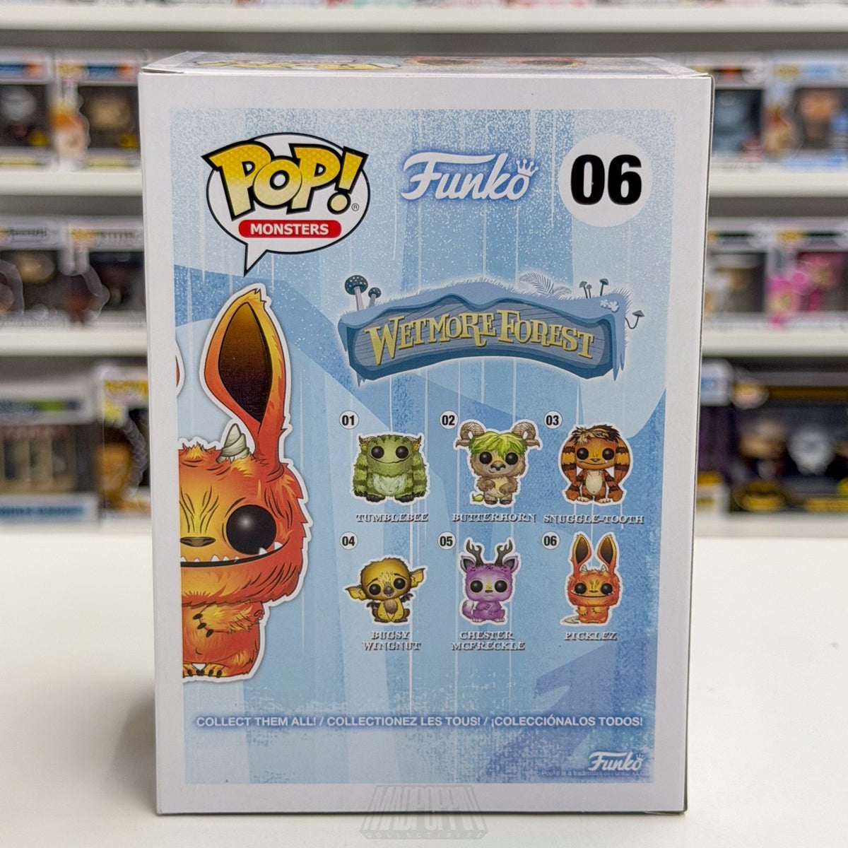 Funko Pop Monsters Picklez Fall Wetmore Forest 06 Artist Original Vinyl Figure