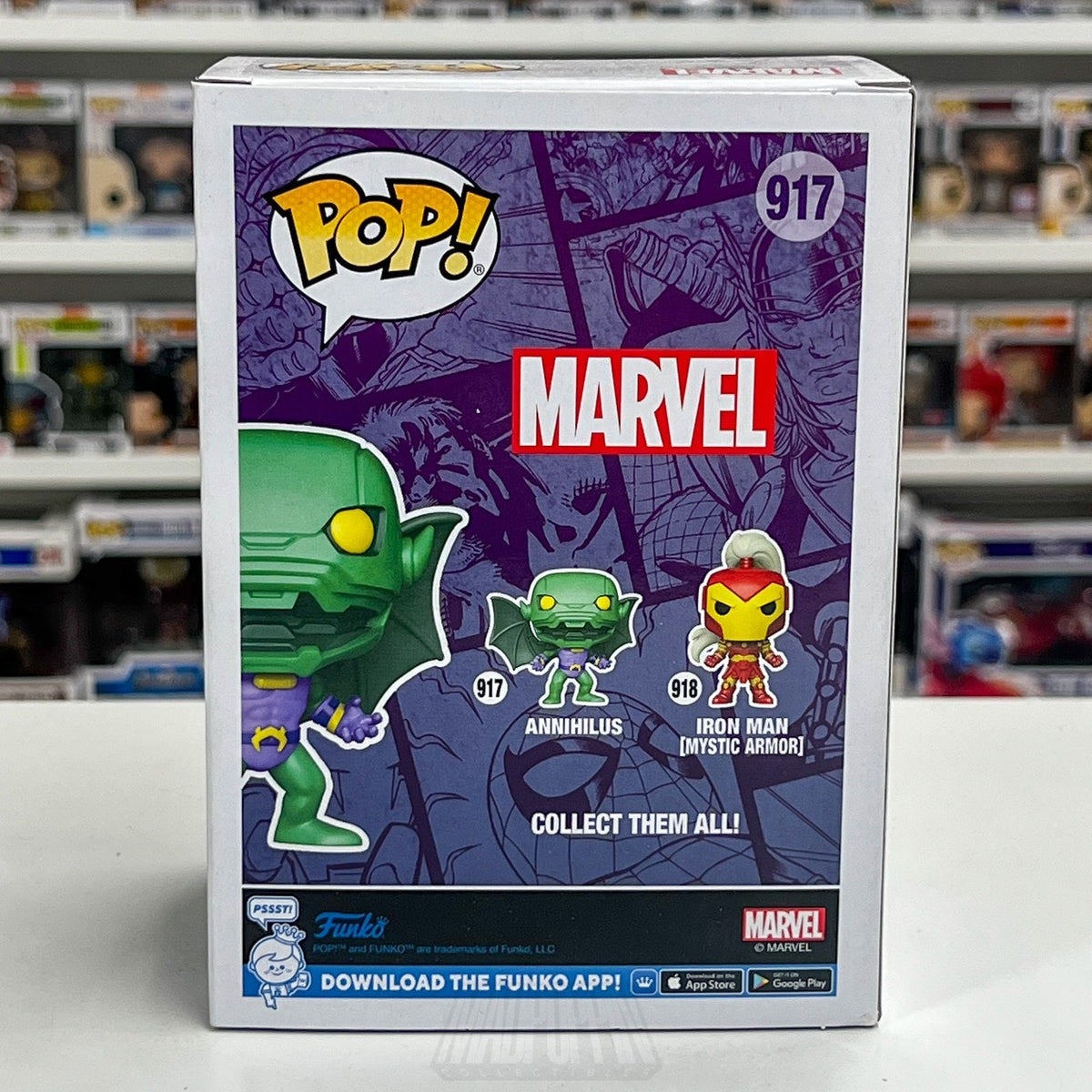 Funko Pop Marvel Annihilus Walgreens Exclusive 917 Supervillain Toy Vinyl Figure
