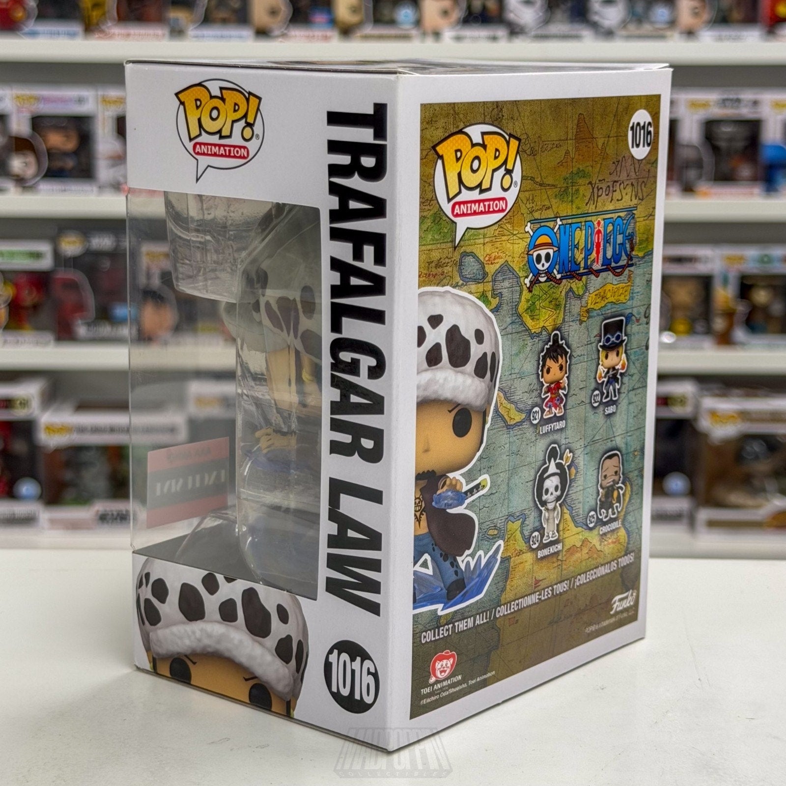 Funko Pop Anime One Piece Trafalgar Law AAA 1016 Japan Manga Pirate Vinyl Figure