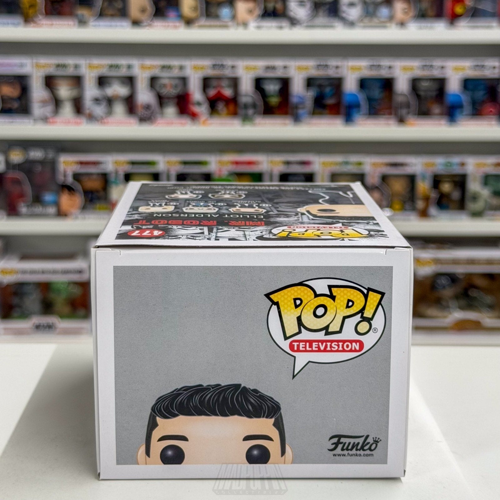 Funko Pop TV Mr Robot Elliot Alderson 477 Cybersecurity Hacker Toy Vinyl Figure