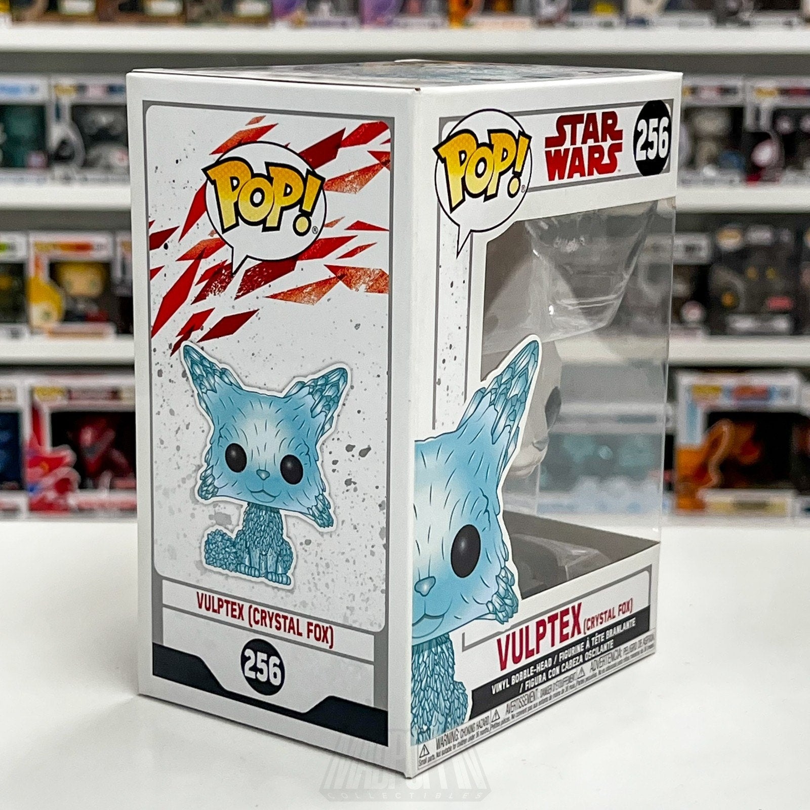 Funko Pop Star Wars Episode 8 The Last Jedi Vulptex Crystal Fox 256 Vinyl Figure