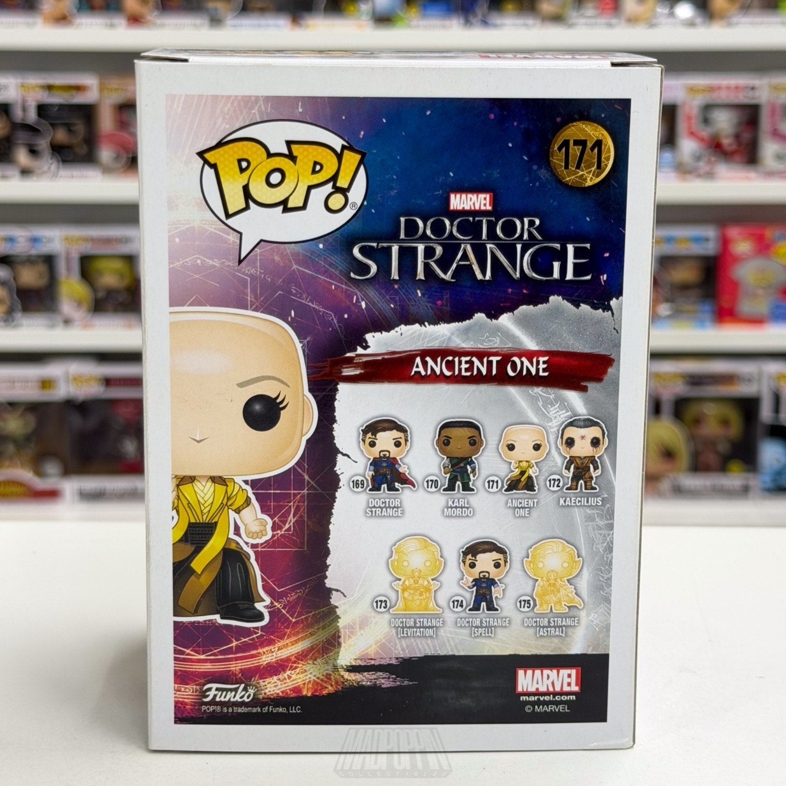 Funko Pop Marvel Doctor Strange Ancient One 171 Sorcerer Supreme Vinyl Figure
