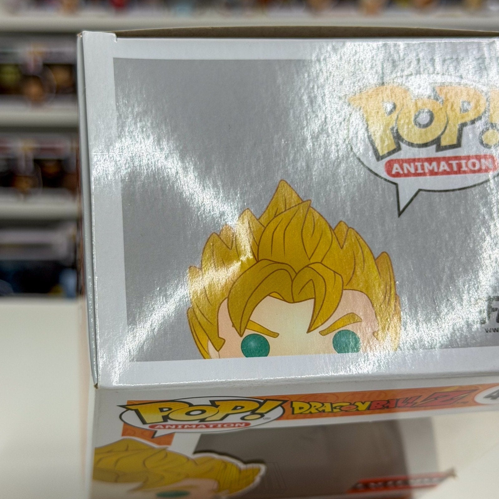 Funko Pop Anime Dragon Ball Z Super Saiyan Vegito AAA Exclusive 491 Vinyl Figure