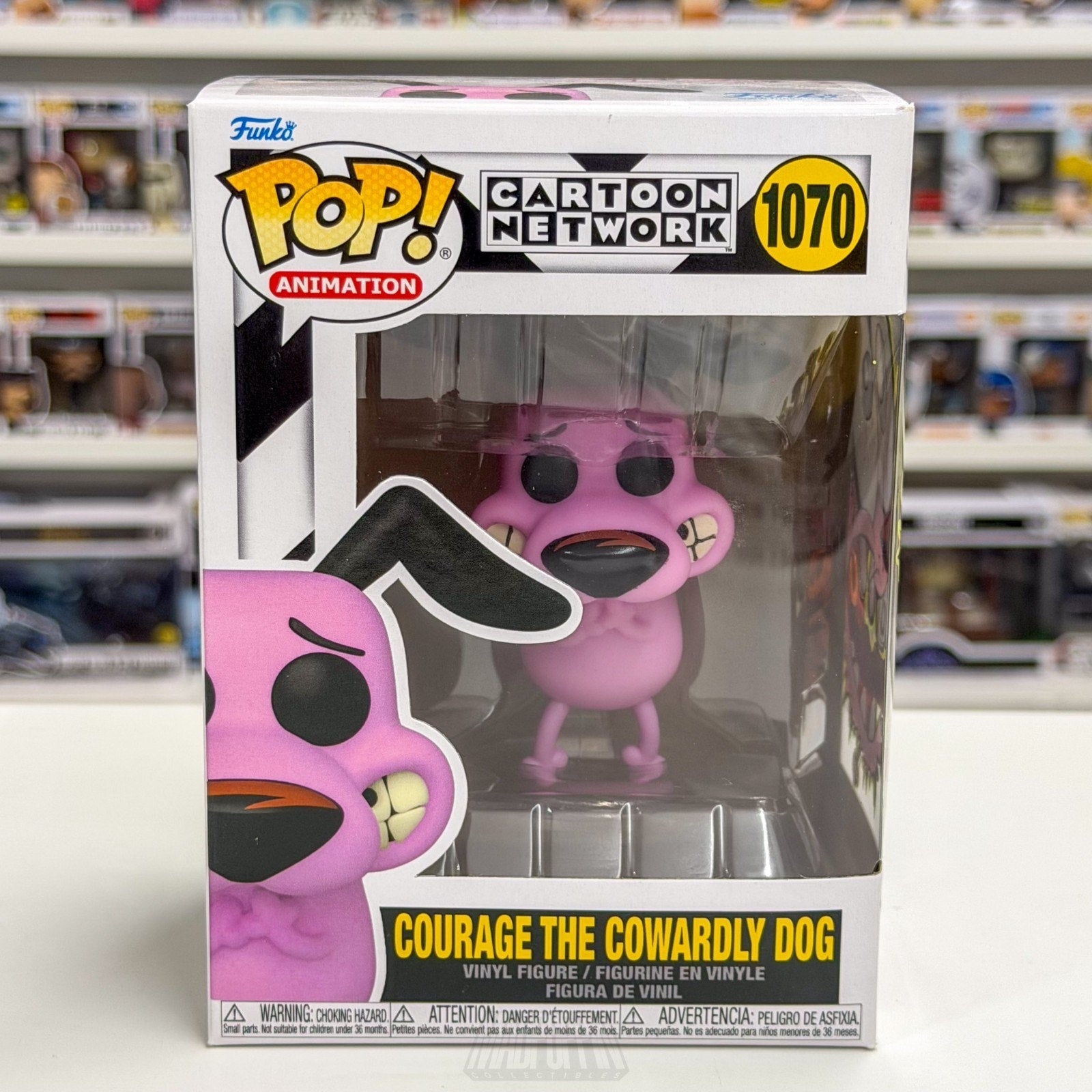 Funko Pop Animation Courage the Cowardly Dog Ram Fam CUSTOM 1070 Vinyl Figure