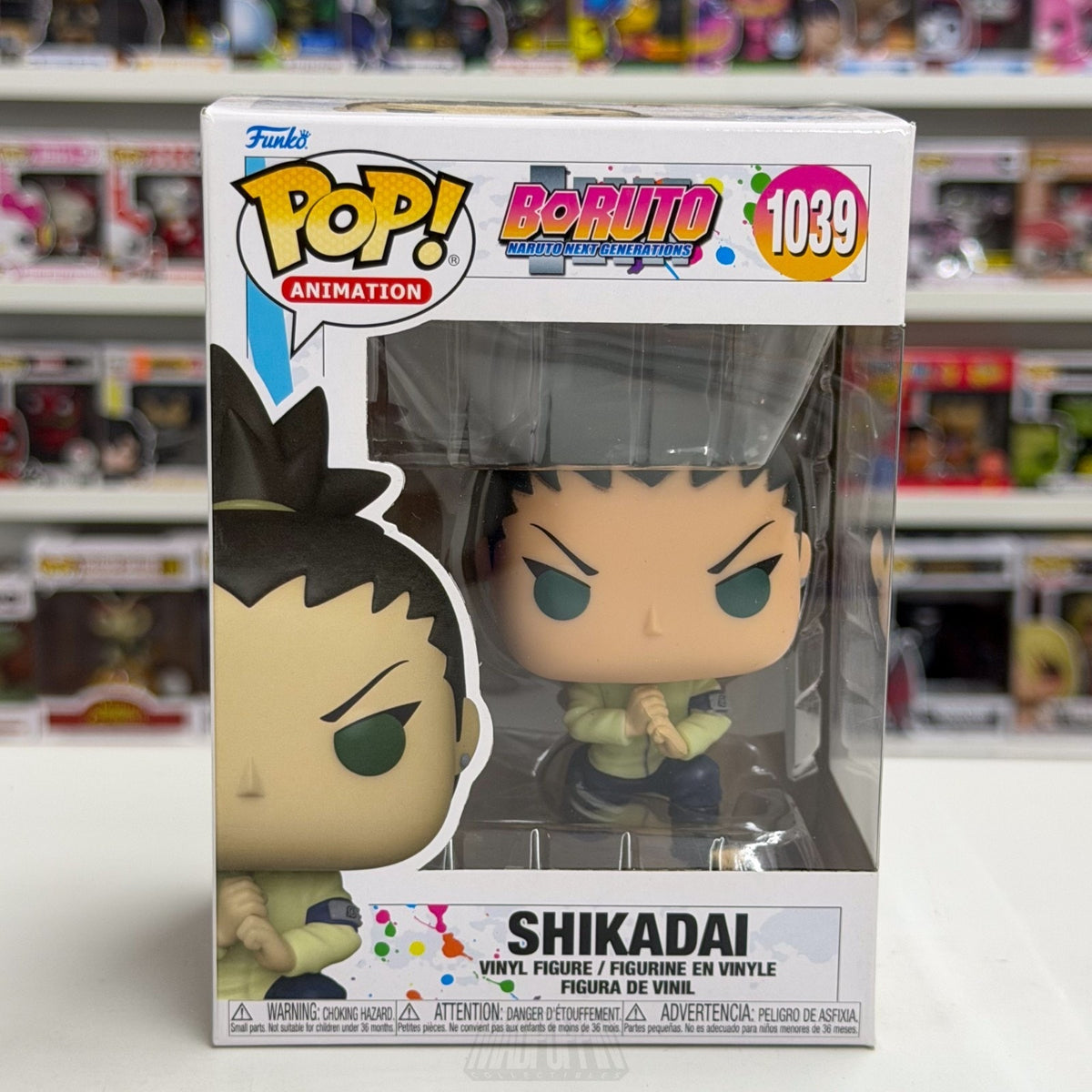 Funko Pop Anime Boruto Naruto Next Generations Shikadai 1039 Toy Vinyl Figure