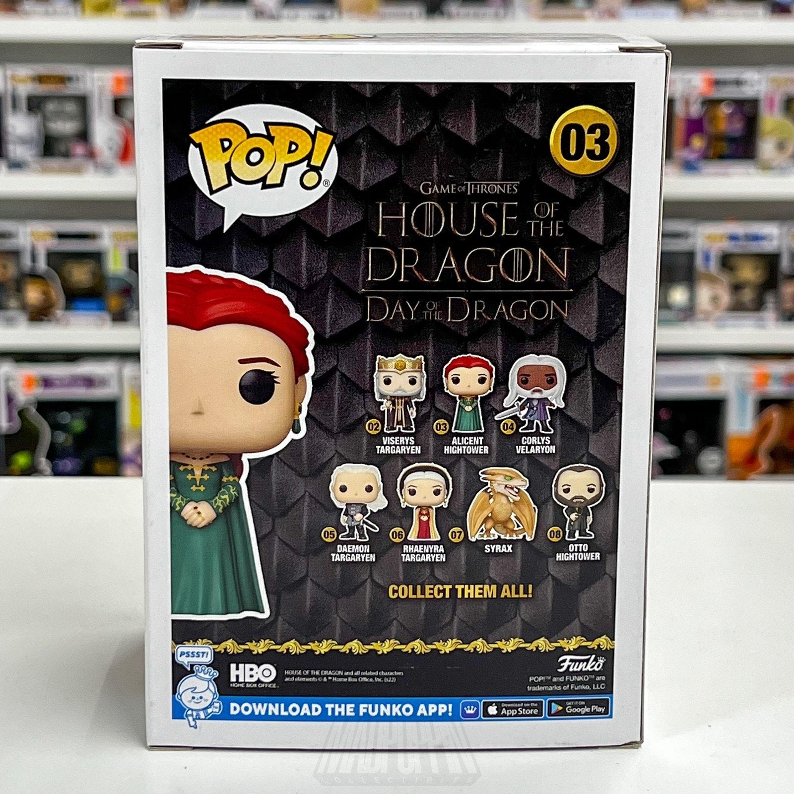 Funko Pop TV HBO House of the Dragon Alicent Hightower 03 Vinyl Figure