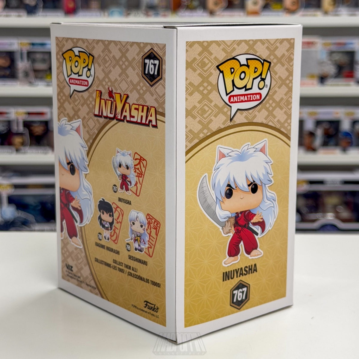 Funko Pop Anime Inuyasha 767 Human Demon Sengoku Japanese Manga Toy Vinyl Figure
