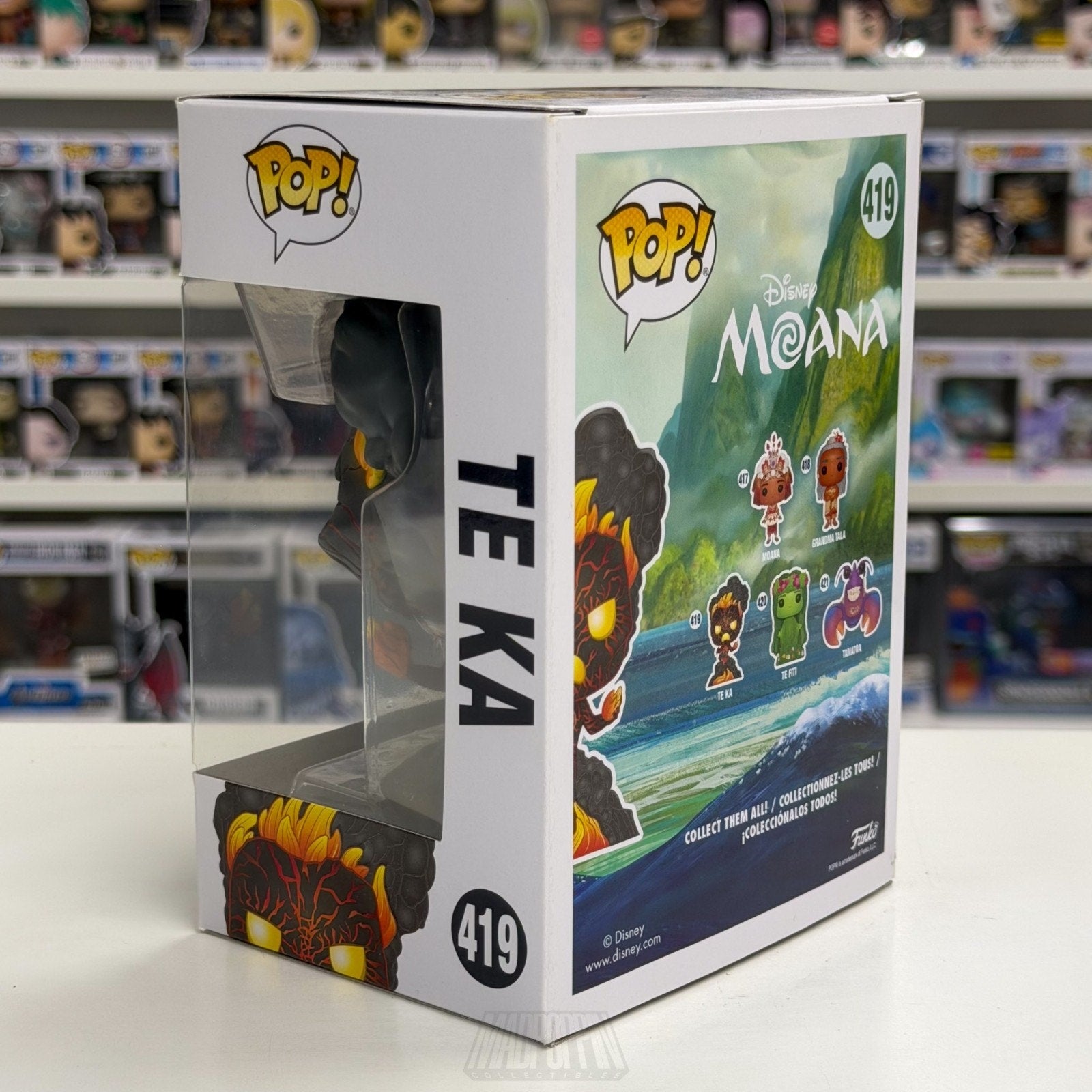 Funko Pop Disney Moana Te Ka 419 Island Godness Fire Magma Demon Vinyl Figure