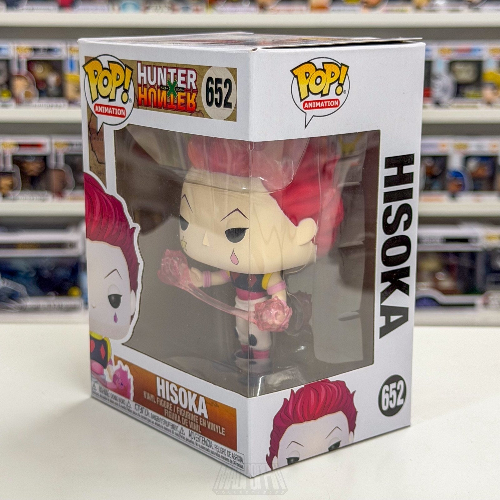 Funko Pop Anime Hunter x Hunter Hisoka 652 Jester Japanese Manga Vinyl Figure