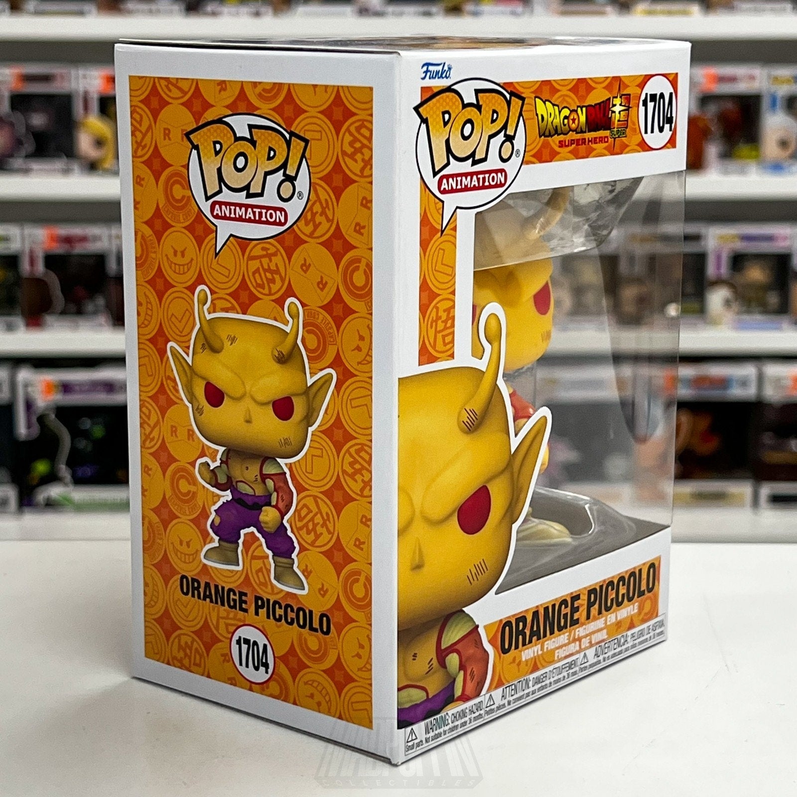 Funko Pop Anime Dragon Ball Super Hero Orange Piccolo 1704 Manga Vinyl Figure