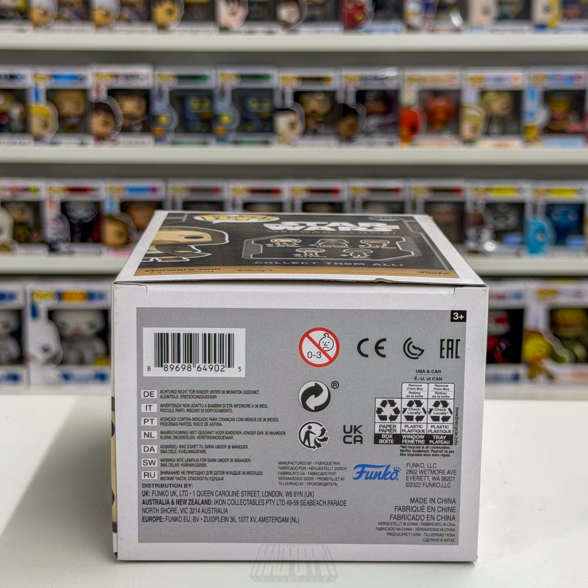 Funko Pop Star Wars Obi-Wan Kenobi Jedi Robe Exclusive 544 Force Toy Figure