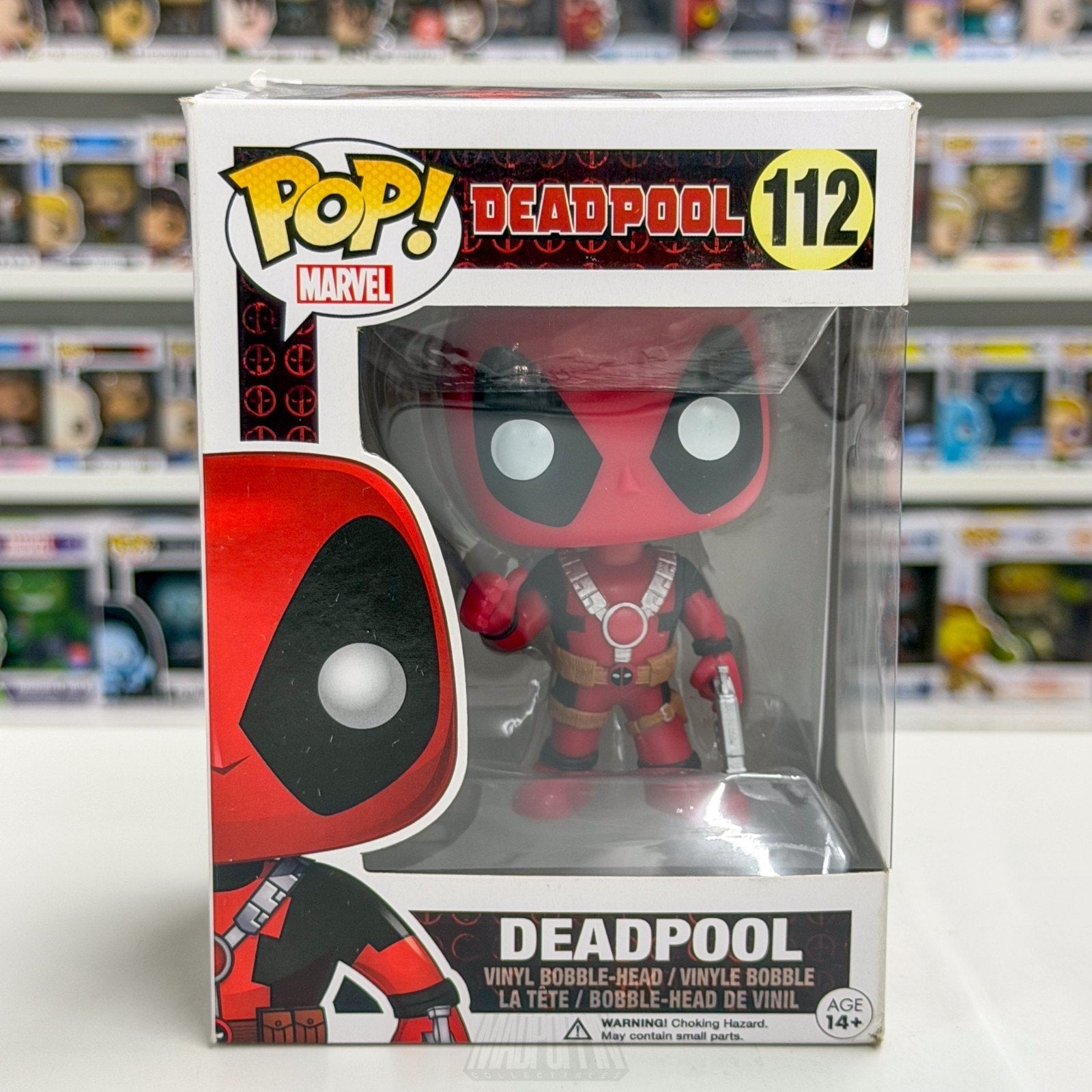 Funko Pop Marvel Deadpool Thumbs Up 112 Merc with a Mouth Assassin Vinyl Figure