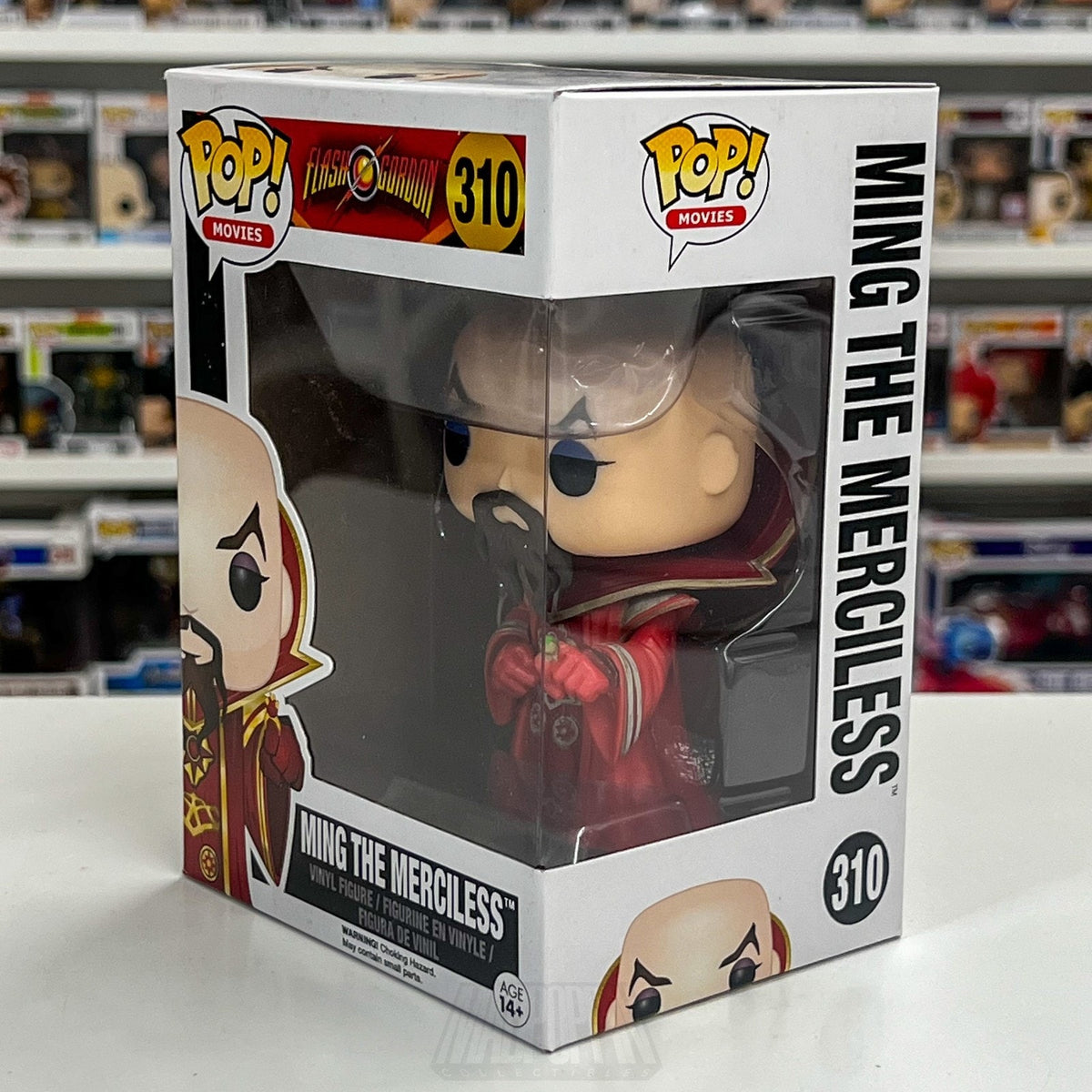 Funko Pop Movies Flash Gordon Ming the Merciless 310 Space Opera Vinyl Figure
