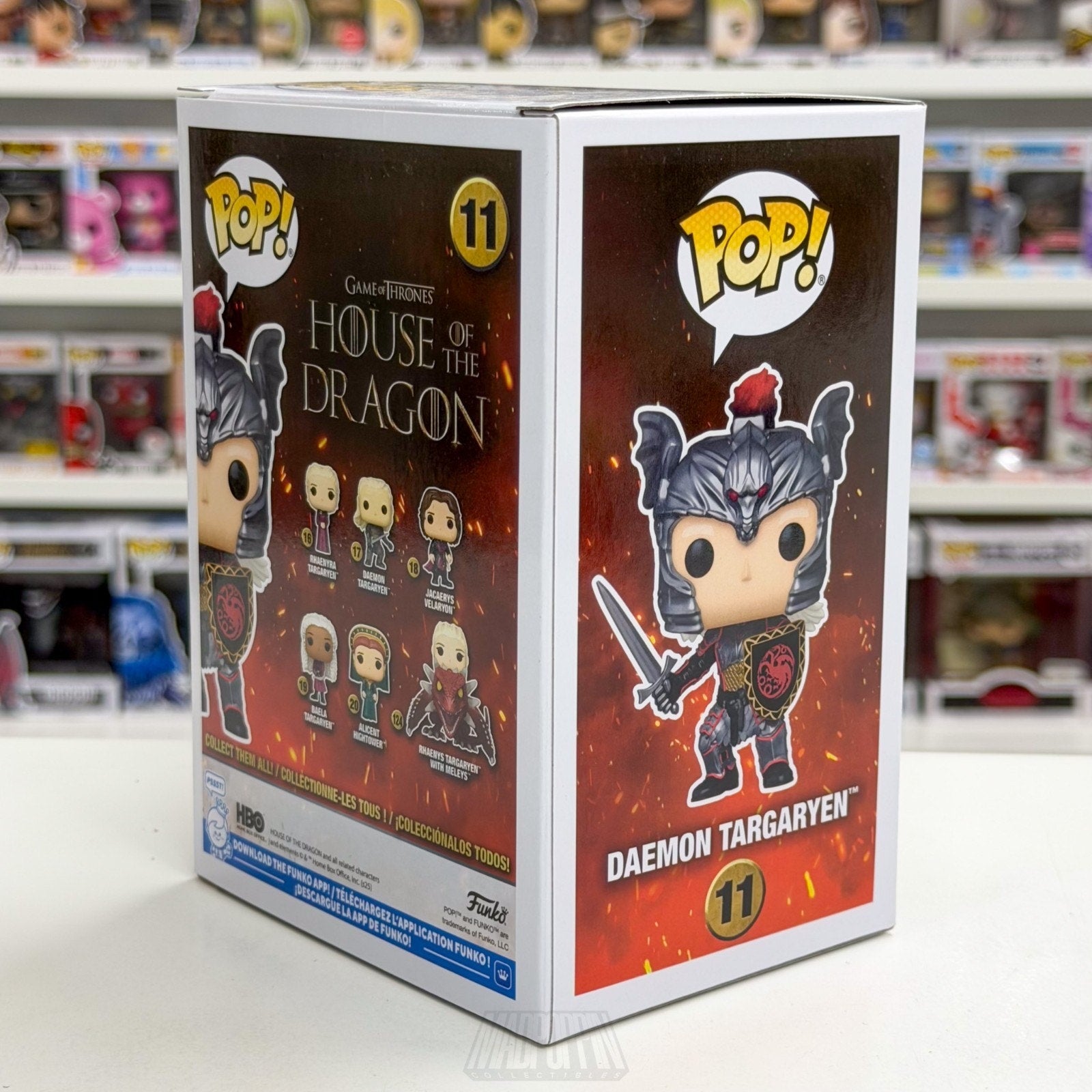Funko Pop TV HBO House of the Dragon Daemon Targaryen WonderCon 11 Vinyl Figure