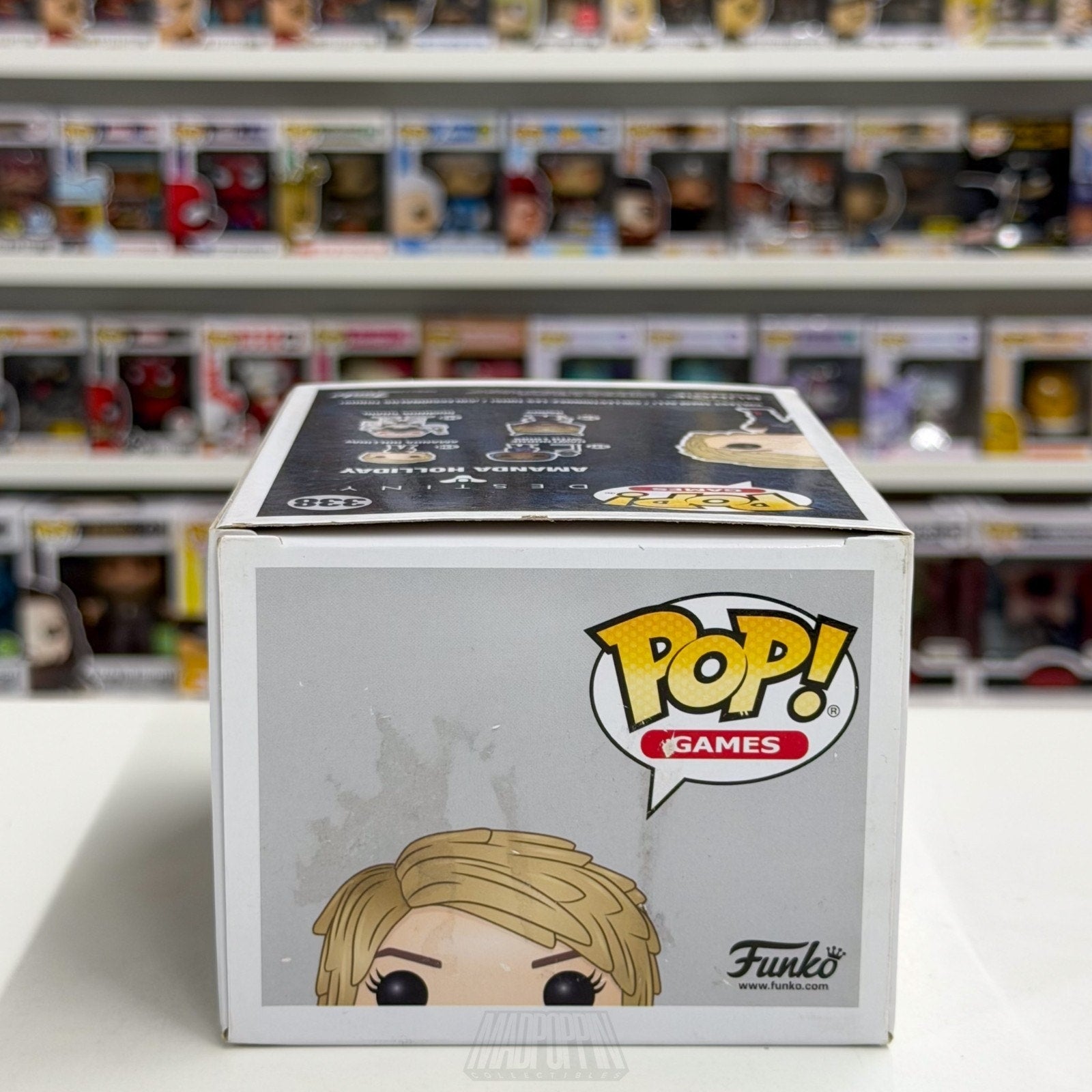 Funko Pop Games Destiny Amanda Holliday 338 Chief Shipwright NPC Vinyl Figure