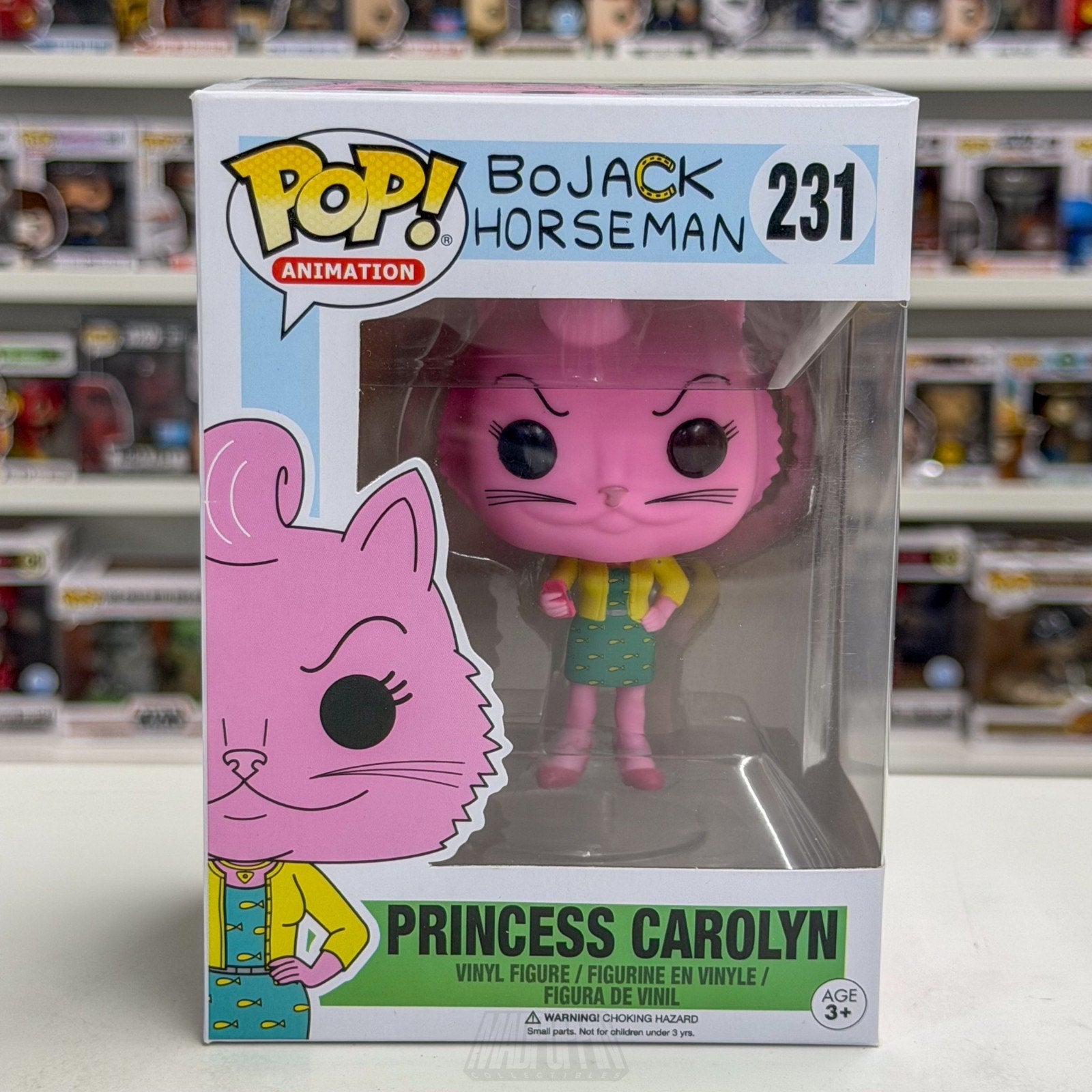 Funko Pop Animation Bojack Horseman Princess Carolyn 231 Netflix Vinyl Figure