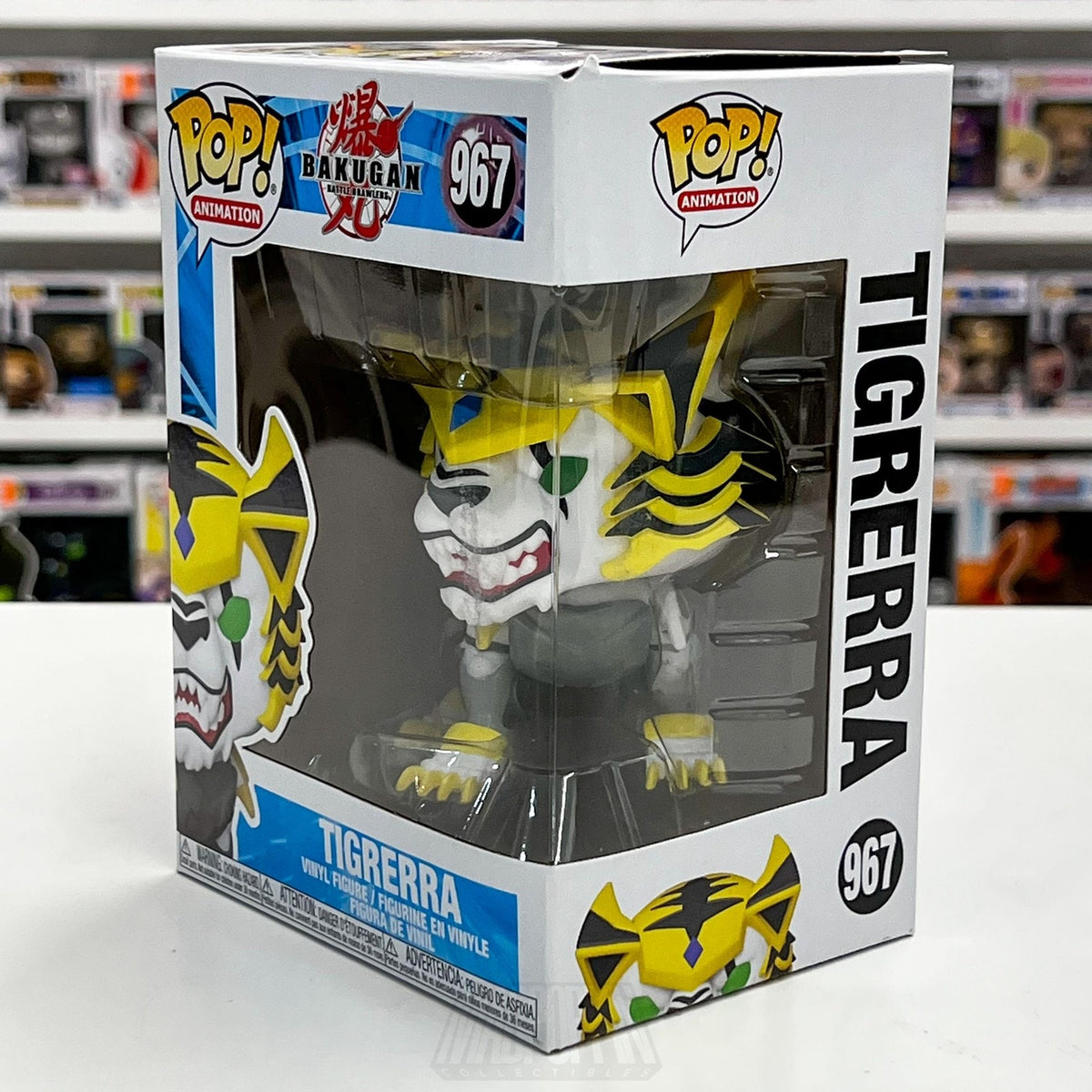 Funko Pop Animation Bakugan Tigrerra 967 Vinyl Figure 2021 Battle Brawlers
