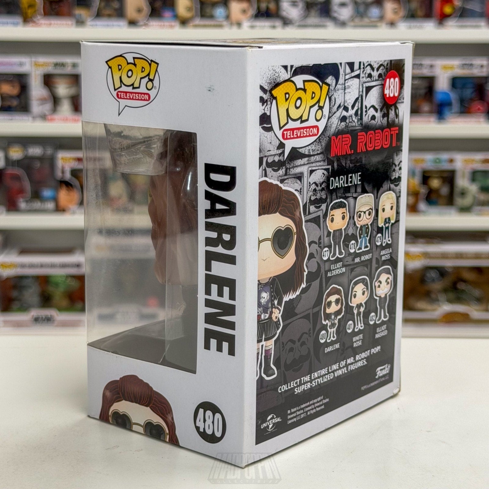 Funko Pop TV Mr Robot Darlene Alderson 480 Cyber Hacker Drama Toy Vinyl Figure