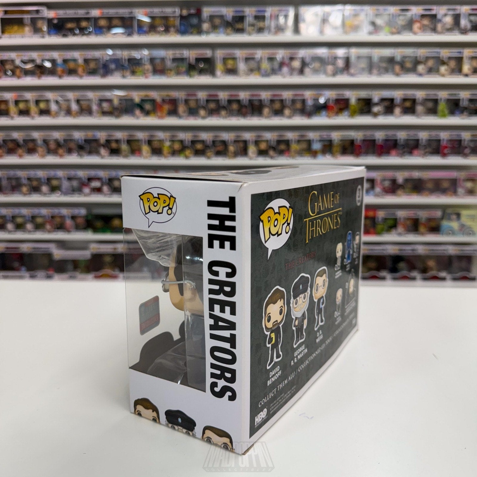 Funko Pop TV HBO Game of Thrones The Creators NYCC Excl 3 Pack Toy Vinyl Figure