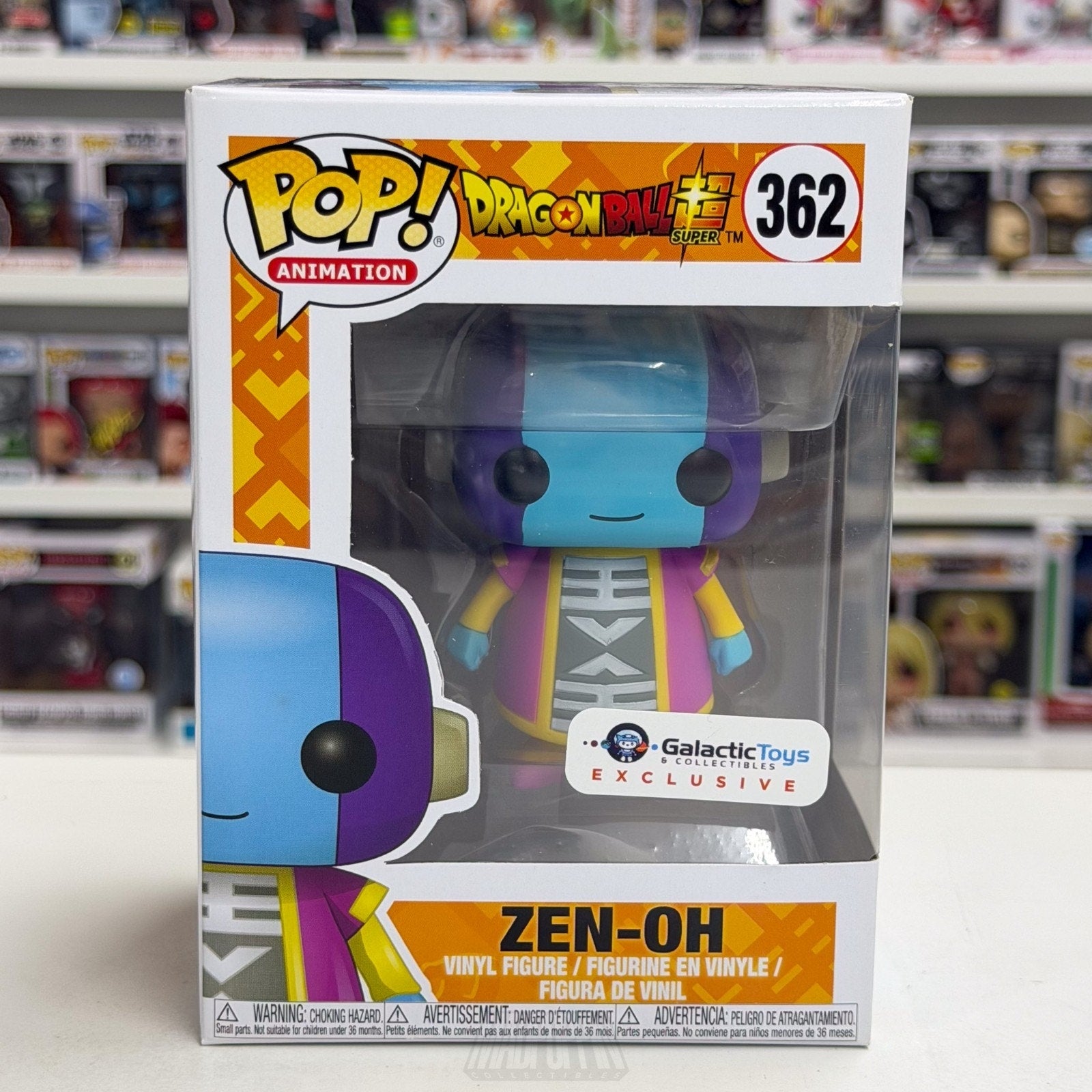 Funko Pop Anime Dragon Ball Super Zen-Oh Galactic Toys 362 Manga Vinyl Figure