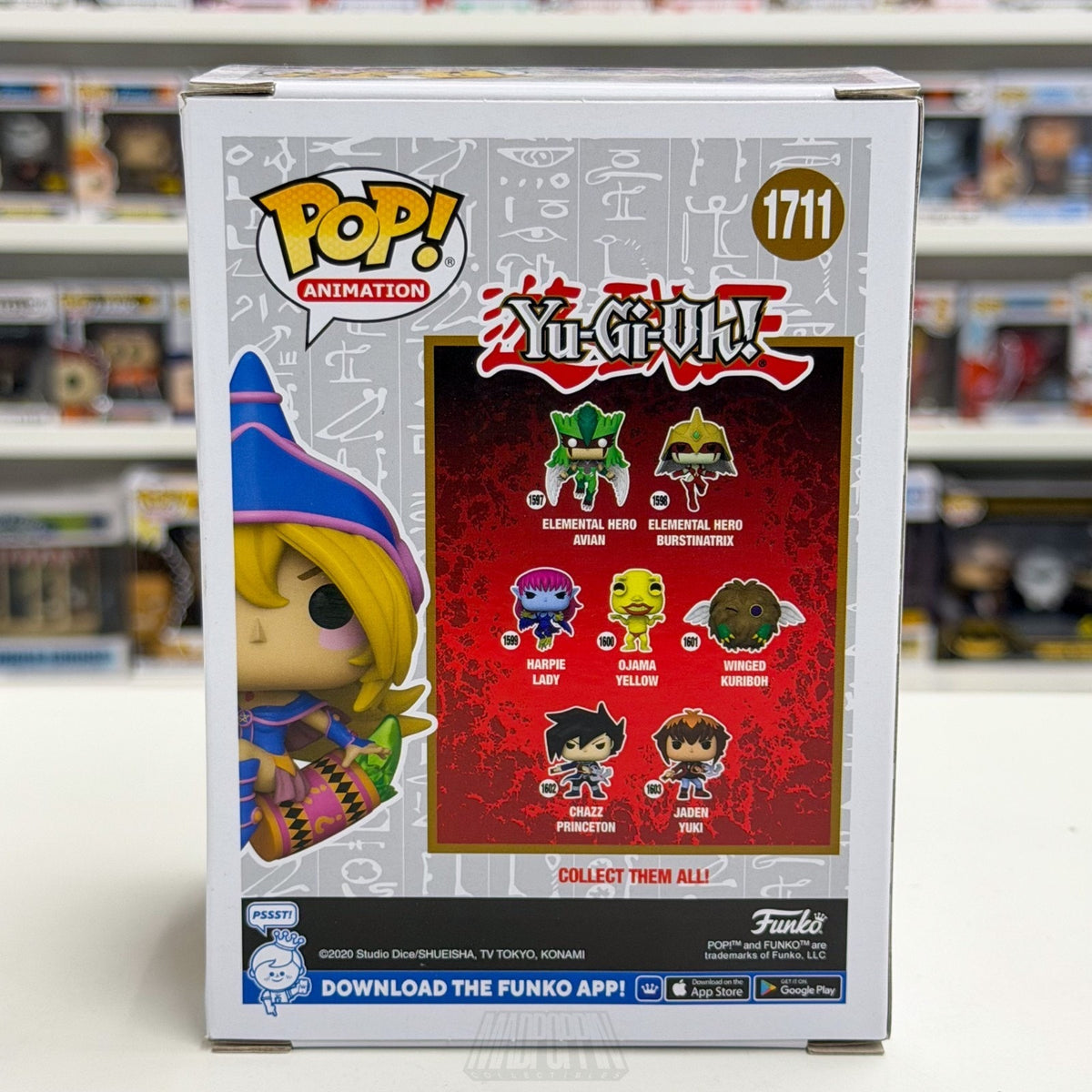 Funko Pop Anime Yu Gi Oh Dark Magician Girl Chalice Collectibles 1711 Toy Figure