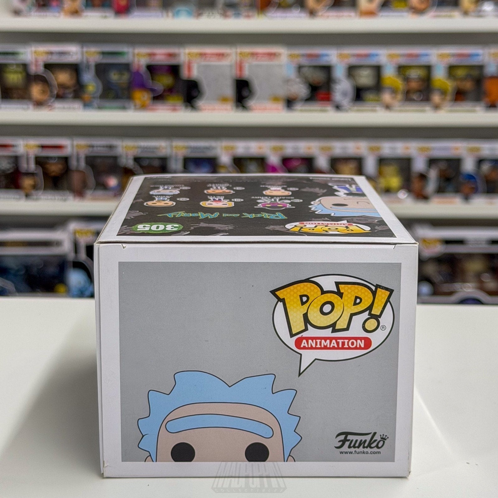 Funko Pop Animation Young Rick and Morty Hot Topic 305 Sci-Fi Sitcom Toy Figure