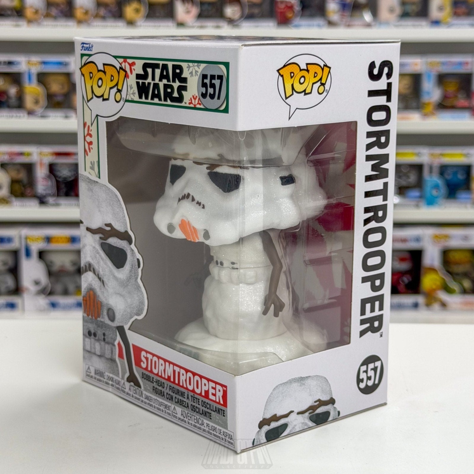 Funko Pop Star Wars Stormtrooper Christmas Snowman 557 Holiday Toy Vinyl Figure