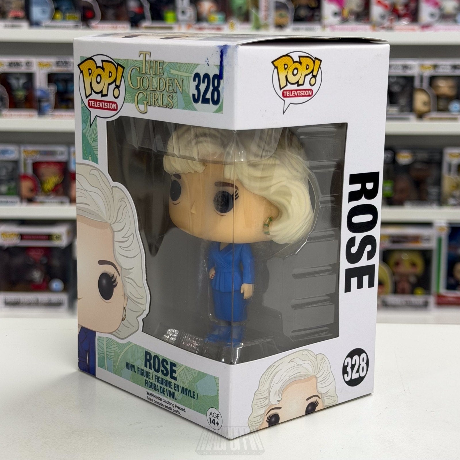 Funko Pop TV Golden Girls Rose Nylund 328 NBC Comedy Sitcom Miami Vinyl Figure