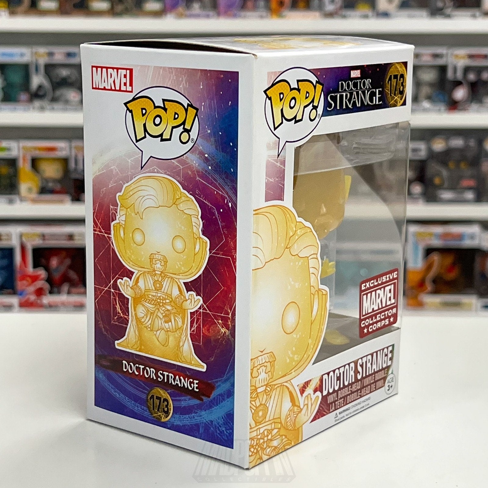 Funko Pop Marvel Collector Corps Doctor Strange Astral Projection 173 Toy Figure