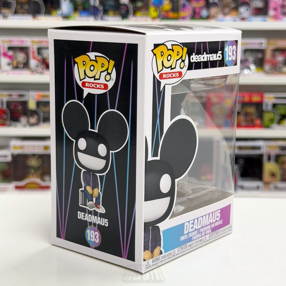 Funko Pop Rocks Deadmau5 193 Canadian EDM Electronic Music DJ Toy Vinyl Figure