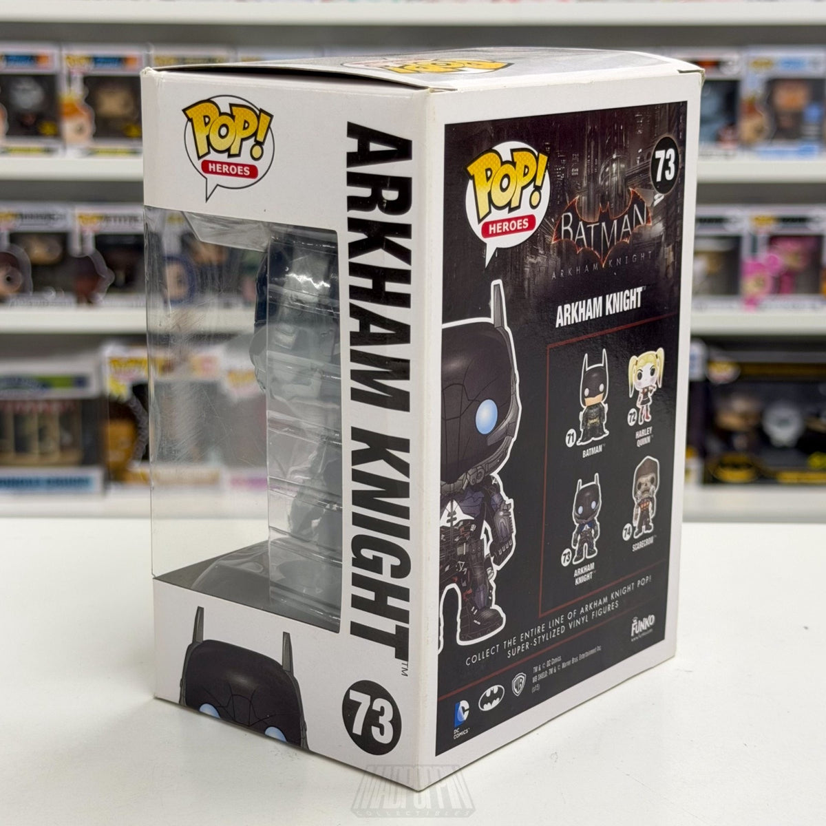 Funko Pop DC Heroes Batman Arkham Knight 73 Detective Action Game Vinyl Figure
