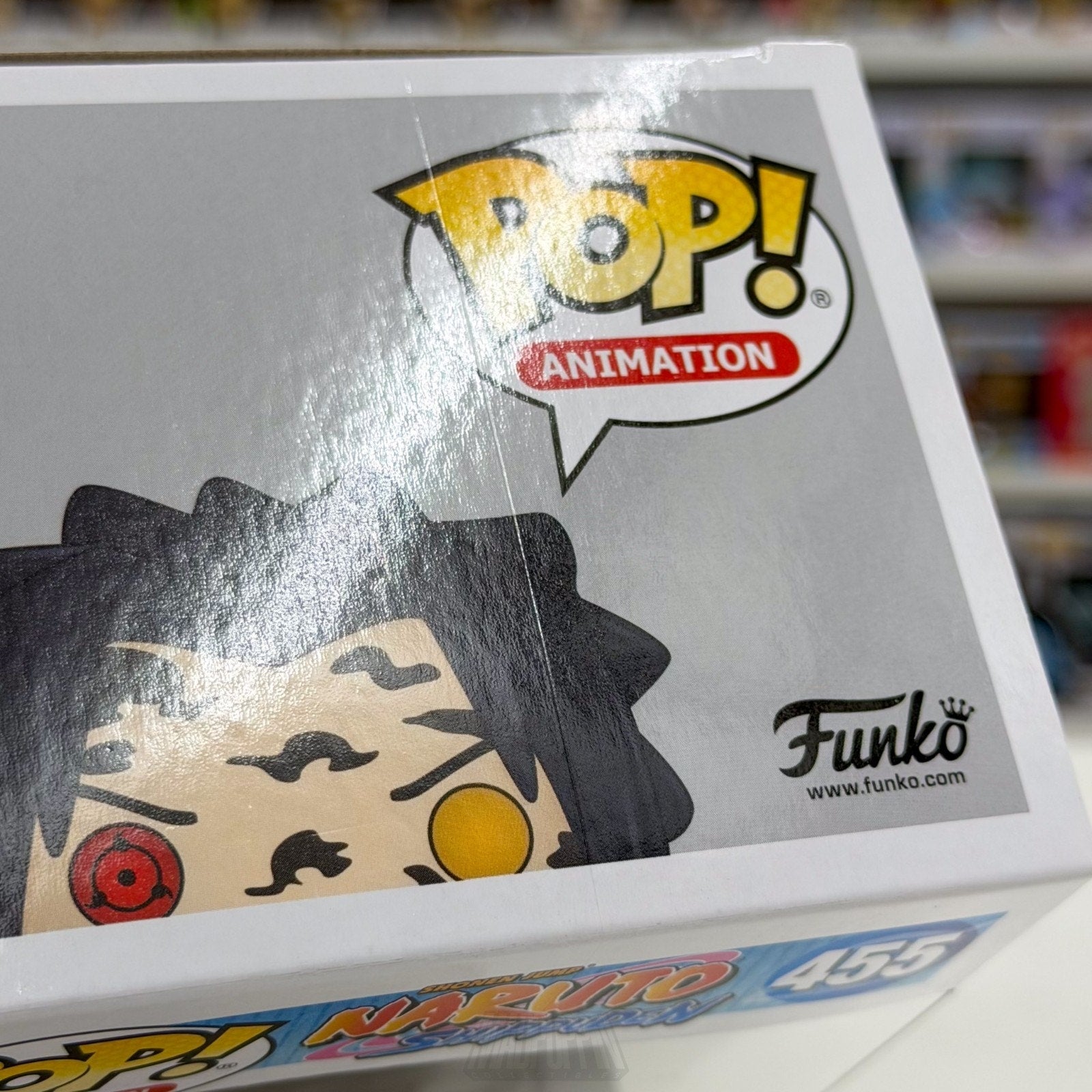 Funko Pop Anime Naruto Sasuke Curse Mark Special Edition 455 Manga Vinyl Figure
