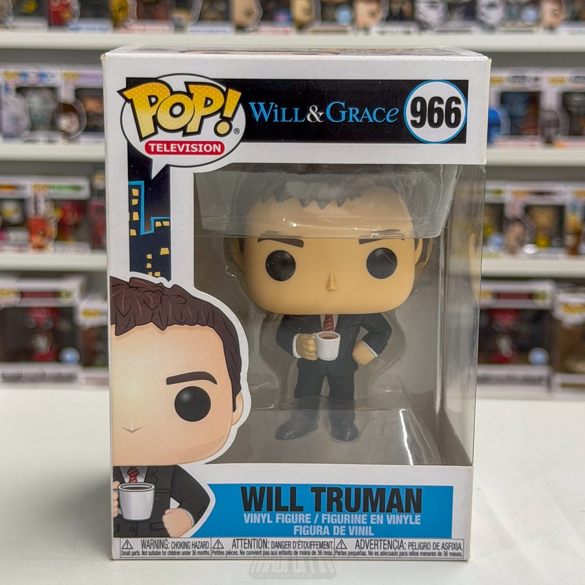 Funko Pop TV Will & Grace Will Truman 966 Lawyer NYC Comedy Sitcom Vinyl Figure