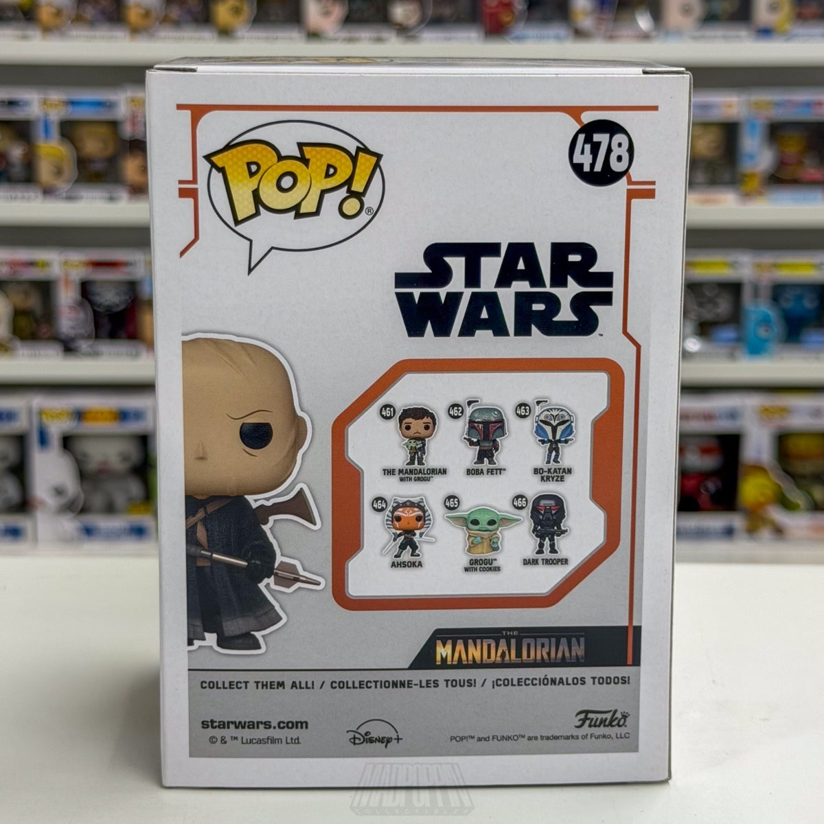 Funko Pop Star Wars Mandalorian Boba Fett NYCC Fall Con 478 Hunter Vinyl Figure