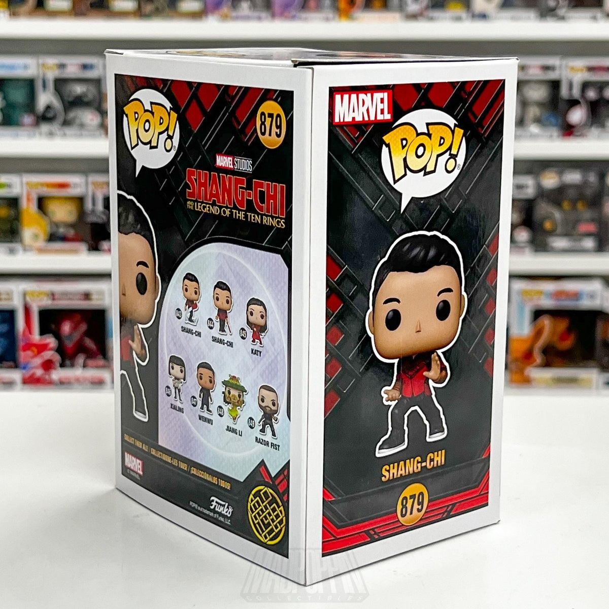 Funko Pop Marvel Collector Corps MCC Shang-Chi Legend Ten Rings 879 Vinyl Figure