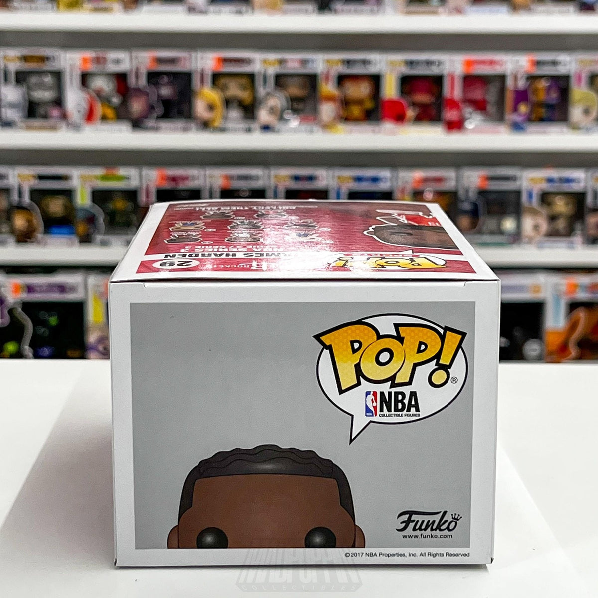 Funko Pop NBA James Harden #29 Houston Rockets Vinyl Figure 2017 Series 3 Boxed