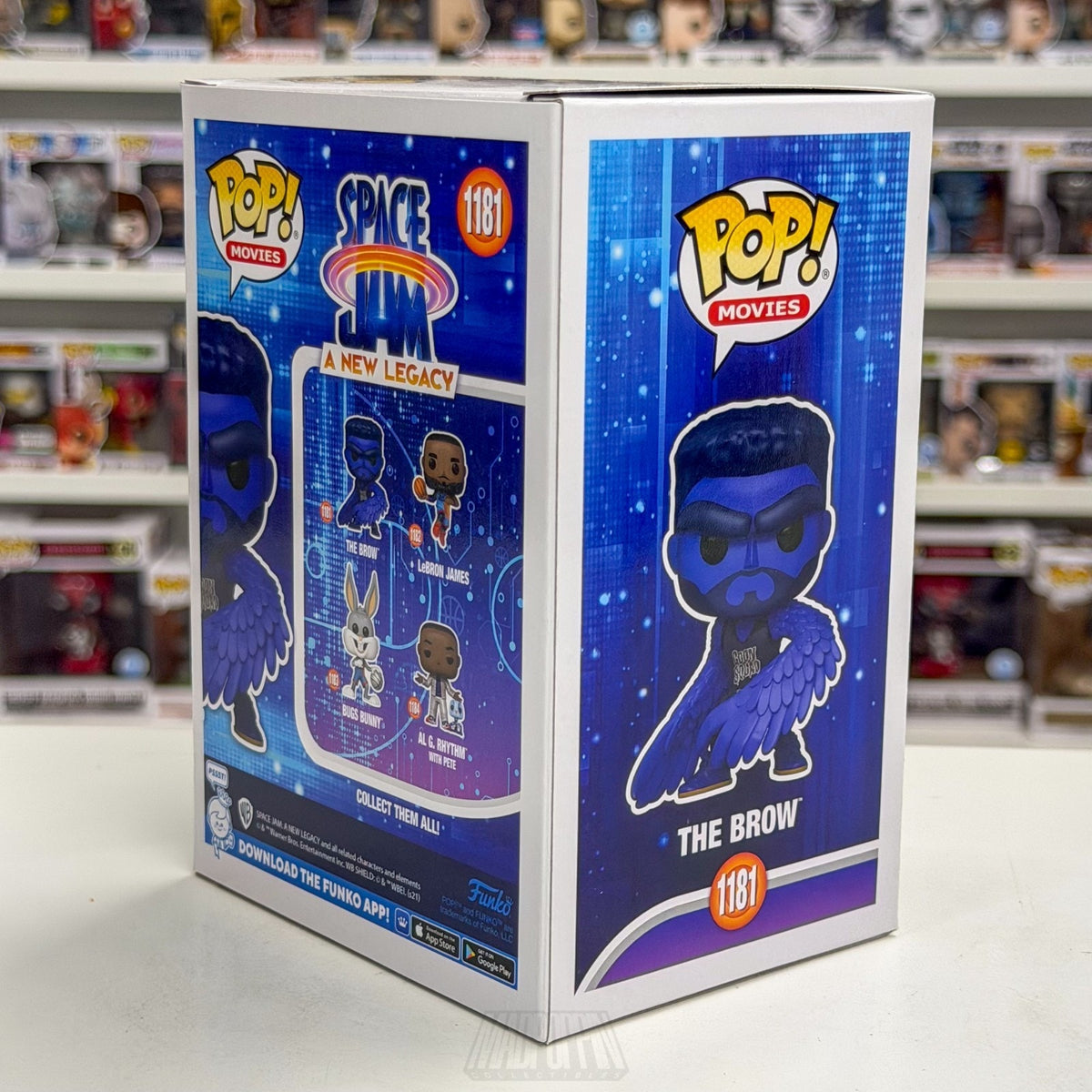Funko Pop Movies Space Jam Legacy The Brow 1181 Basketball Sequel Vinyl Figure