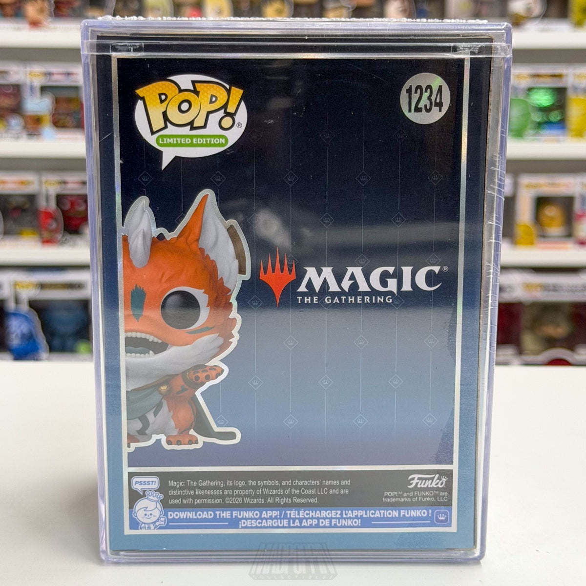 Funko Pop Magic The Gathering Loot 1234 LE 5000 SDCC 2026 ULTRA Toy CON STICKER