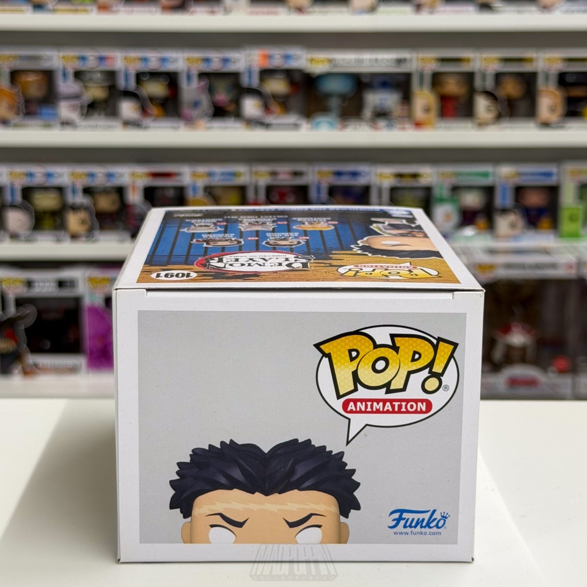 Funko Pop Anime Demon Slayer Gyomei Himejima Hot Topic 1091 Manga Vinyl Figure